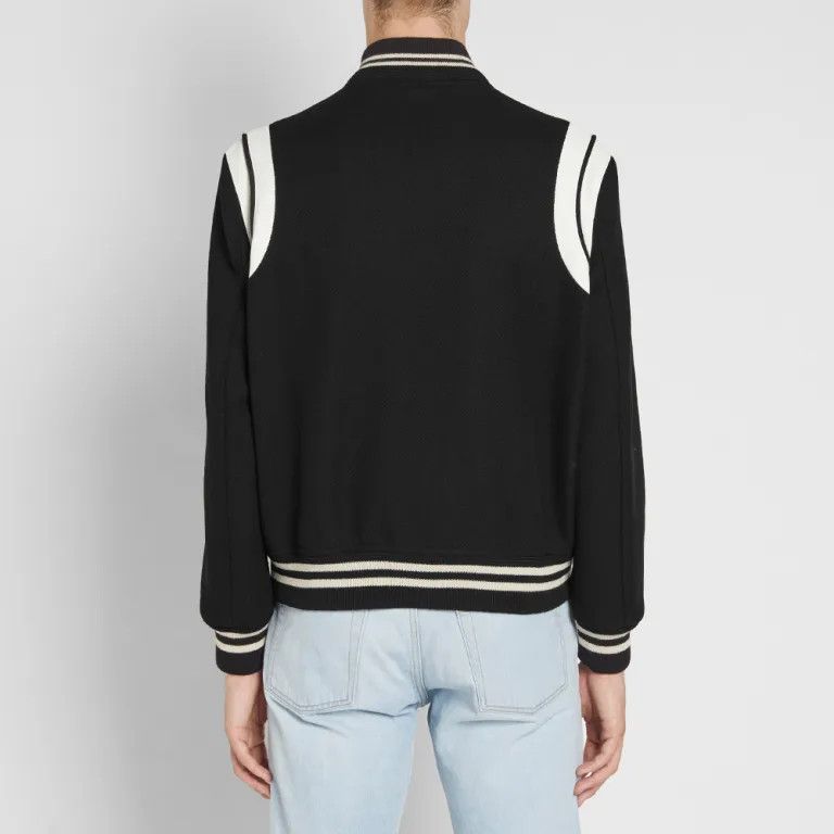 Saint Laurent Paris o1s1wg110925 354718 Saint Laurent Teddy in Wool Jacket Black Size US S / EU 44-46 / 1 - 7 Thumbnail
