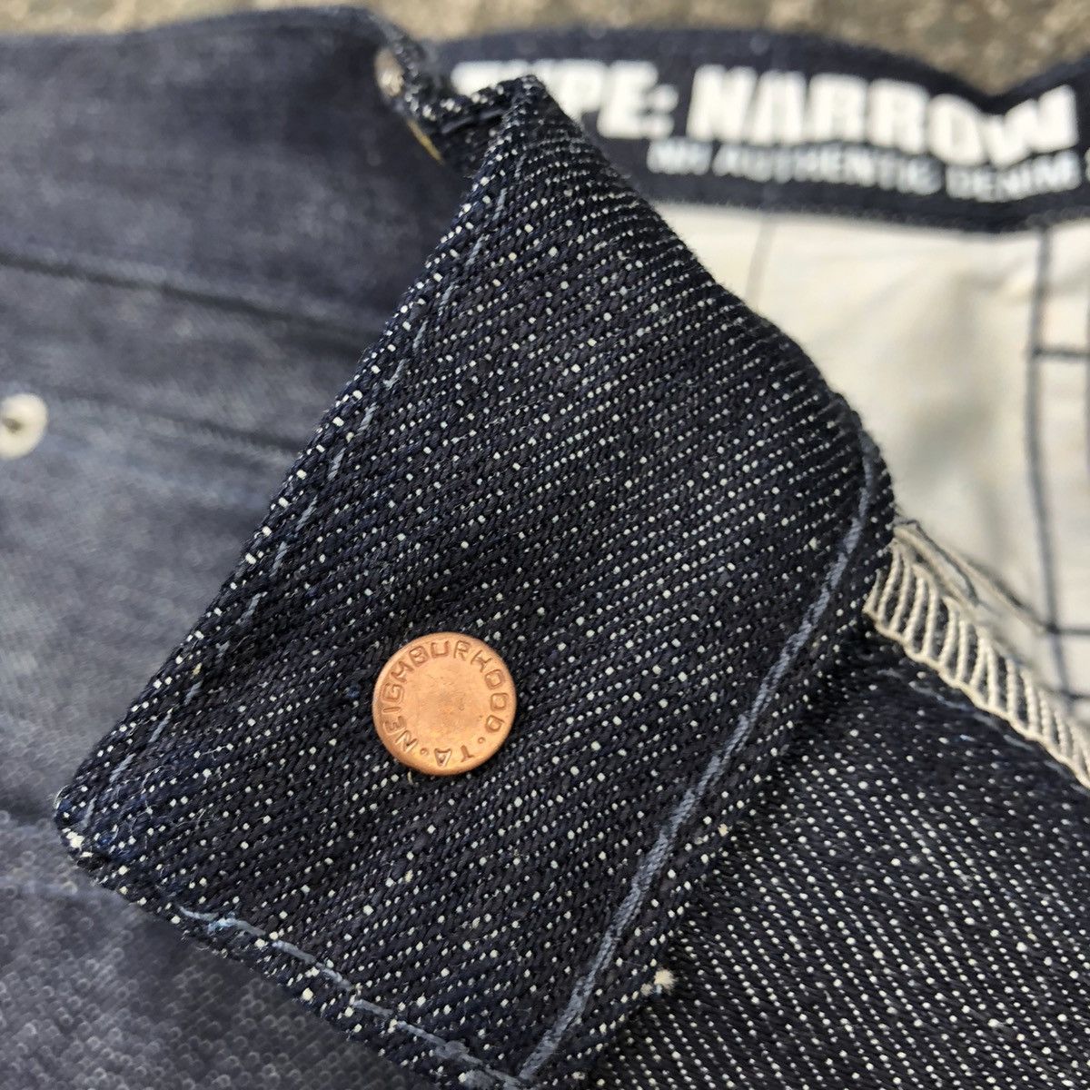 Neighborhood Stussy x Neighborhood Conspiracy Selvedge Jeans Size US 32 / EU 48 - 6 Thumbnail
