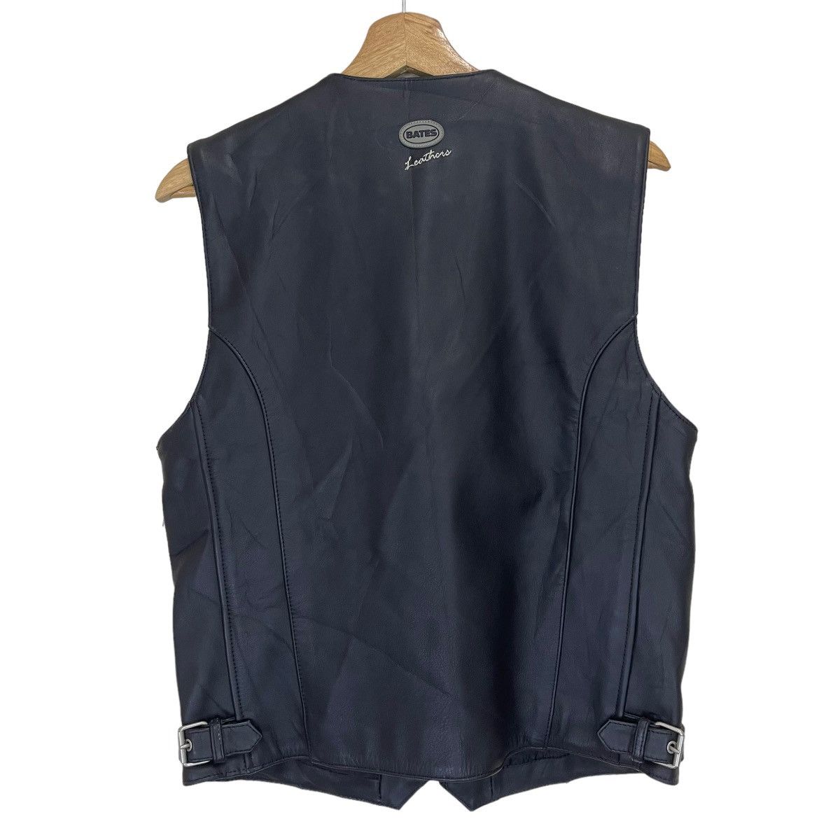 Bates Hats BATES LEATHERS RIDERS RACING SLEEVELESS JACKET Size US S / EU 44-46 / 1 - 16 Thumbnail