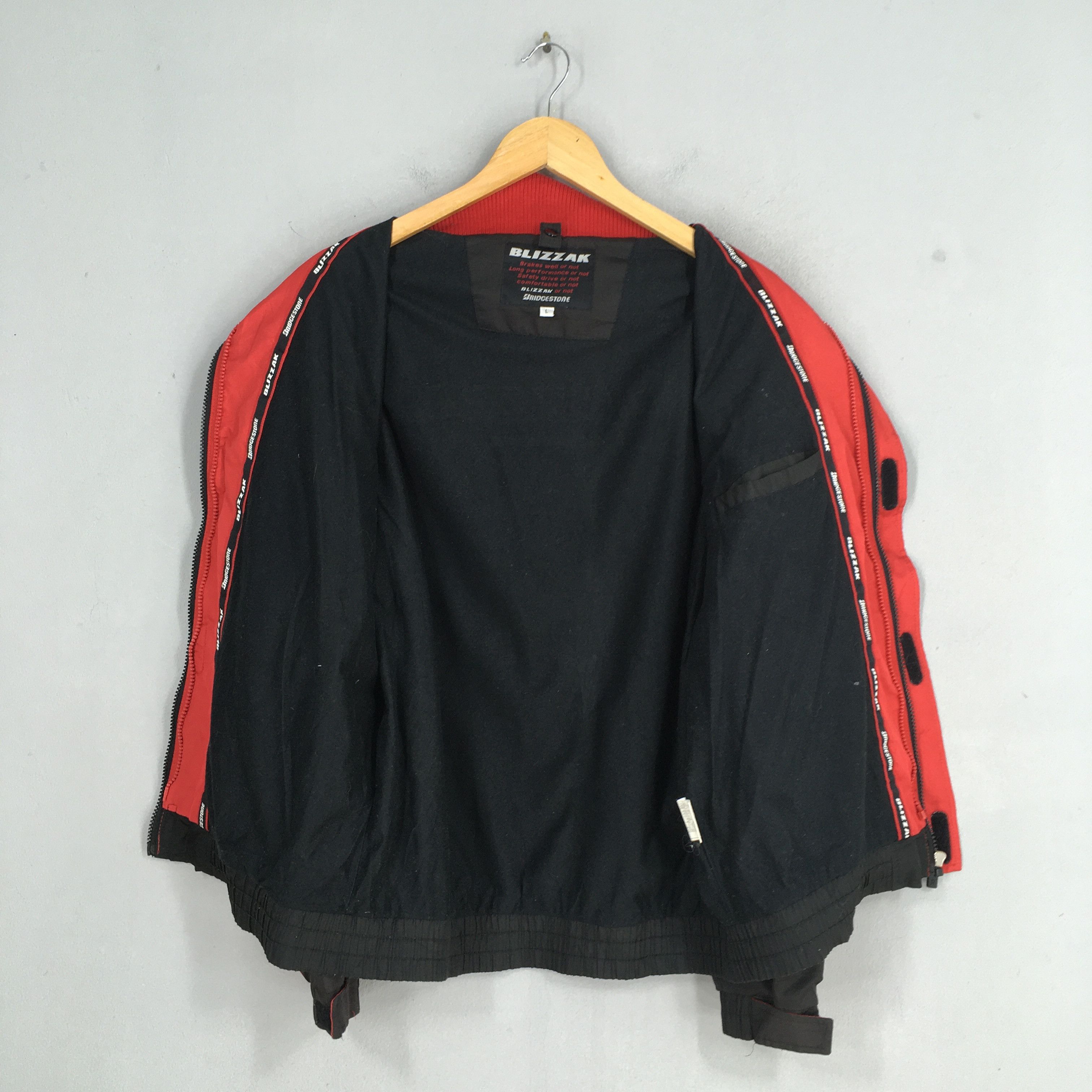 Honda Blizzak Racing Japan Nissan JDM Windbreaker Jacket Large Size US L / EU 52-54 / 3 - 10 Thumbnail