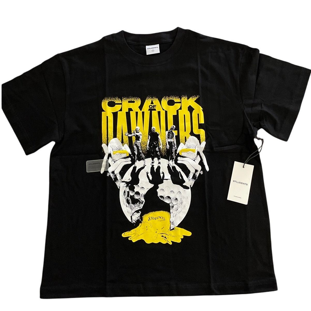Students Students Golf T-Shirt Medium "Crack Of Dawners" Black New Size US M / EU 48-50 / 2 - 2 Thumbnail