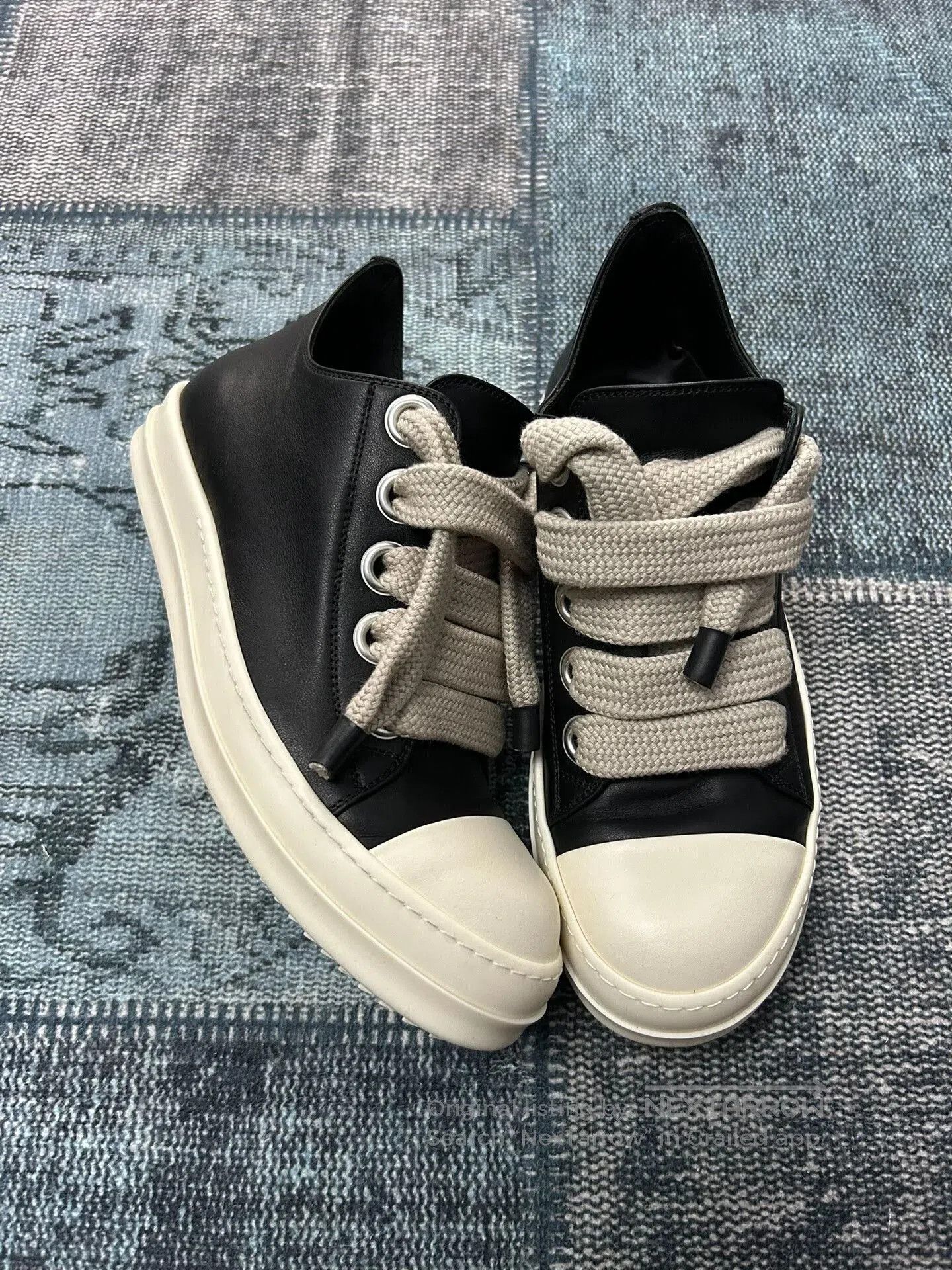 Rick Owens Rick Owens Low Top Sneakers Size 42. Size US 9 / EU 42 - 2 Thumbnail