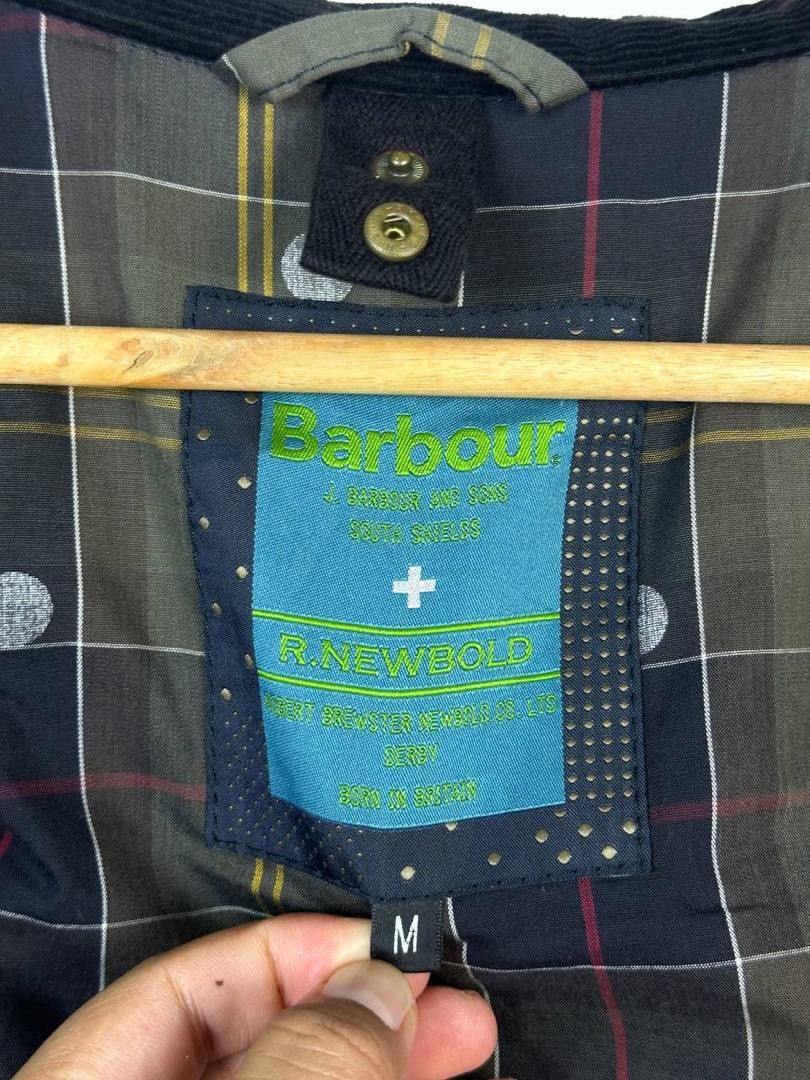 Barbour × R.Newbold × Vintage Barbour Bedale x R.Newbold Waxed Jacket (Pit 21) Size US S / EU 44-46 / 1 - 10 Thumbnail