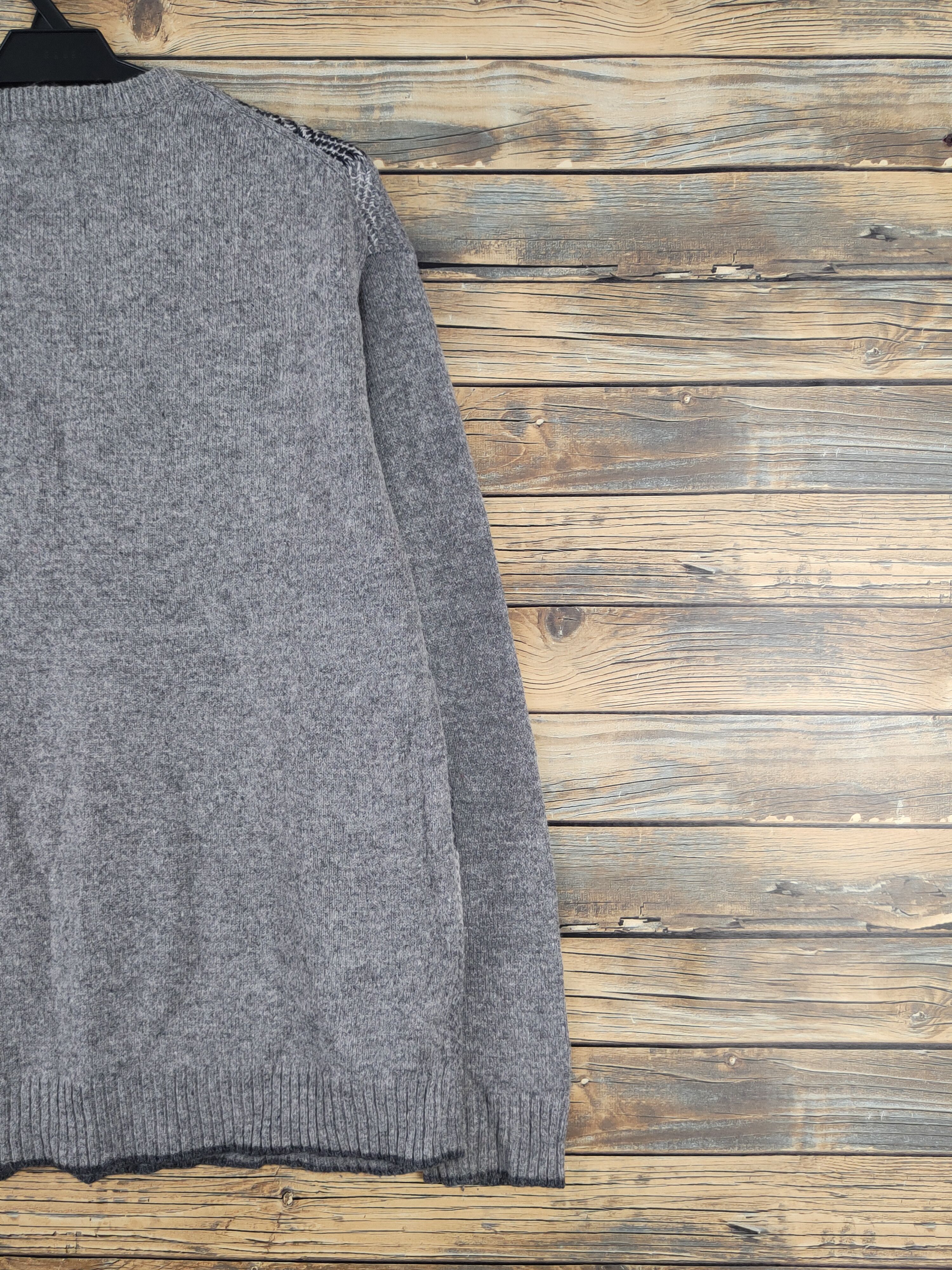 Vintage Cafe Soho Gray Knitwear Sweatshirts #W2172 Size US L / EU 52-54 / 3 - 9 Thumbnail