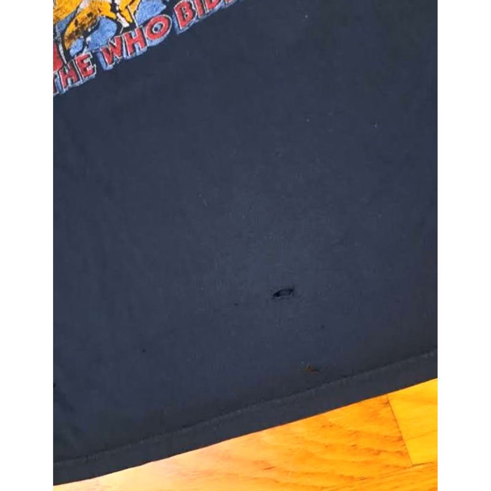 X-LARGE The Who Bids Farewell Rock Roll Shirt Black Stressed X-Large Merch Size US XL / EU 56 / 4 - 4 Thumbnail