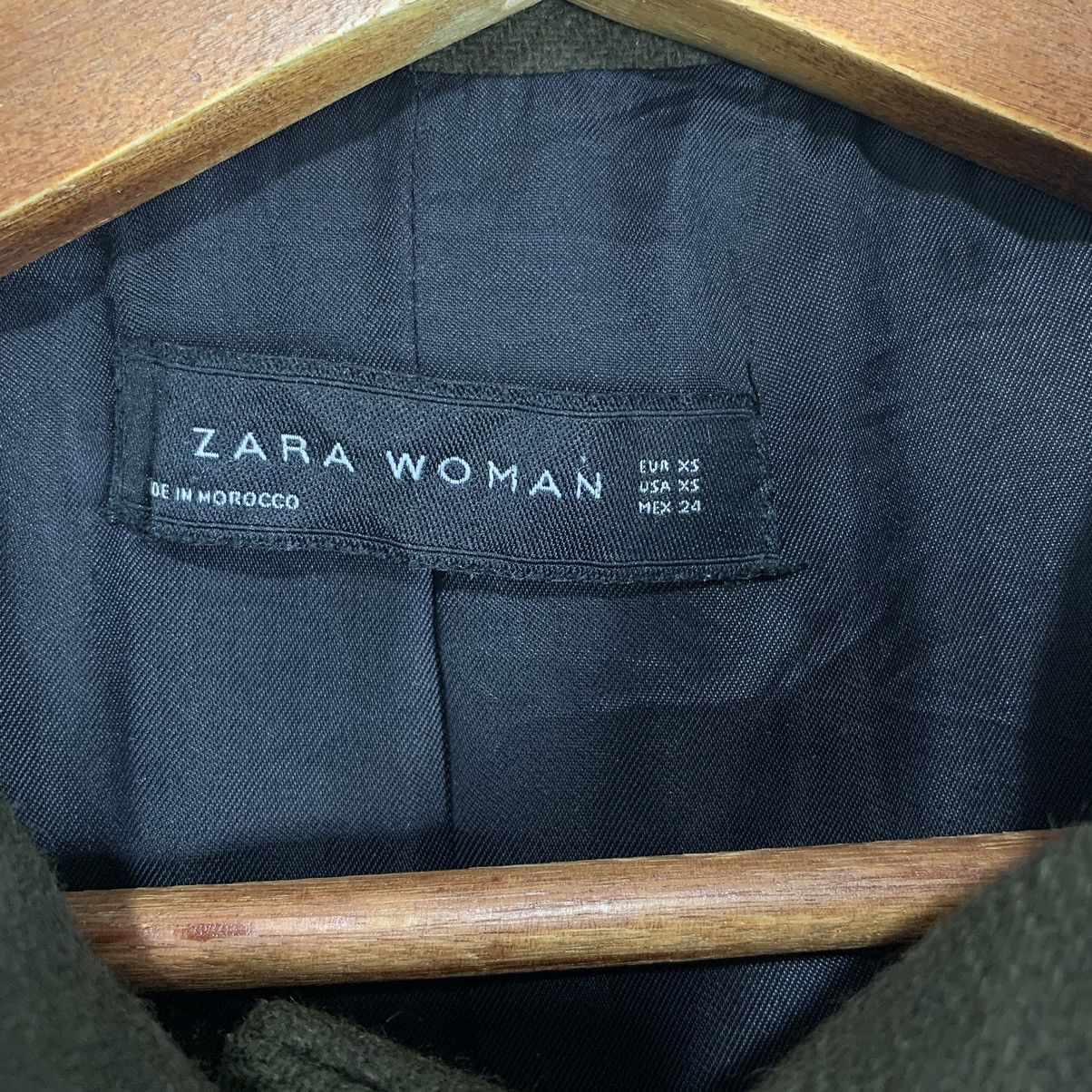 Zara Zara Women Coat Jacket Size XS / US 0-2 / IT 36-38 - 7 Thumbnail