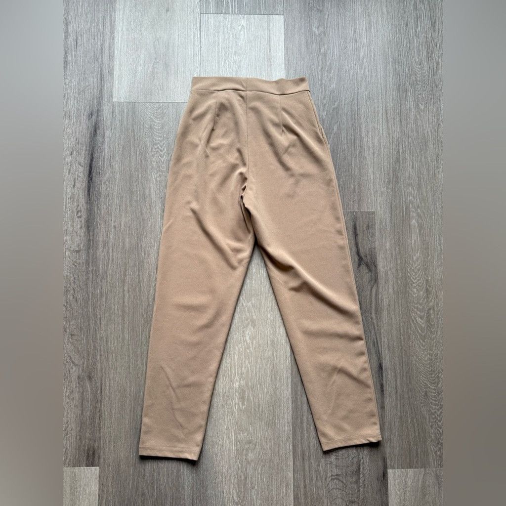 Shein SHEIN Tan Trousers Size 24" / US 00 / IT 34 - 2 Thumbnail