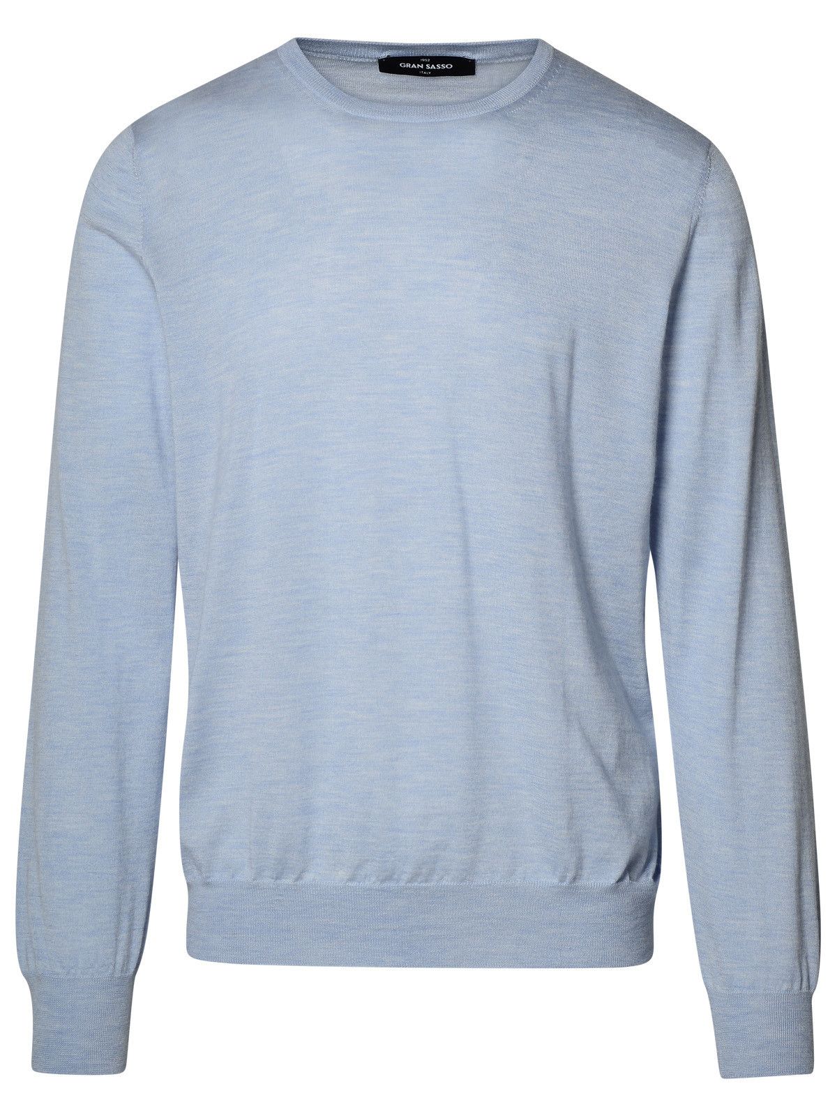 image of Gran Sasso Light Blue Cashmere Blend Sweater, Men's (Size 2XL)