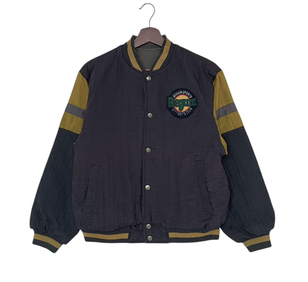 Japanese Brand × Vintage Vintage Japanese Brand Rally Boy Varsity Jacket 1990s Size US M / EU 48-50 / 2 - 1 Thumbnail