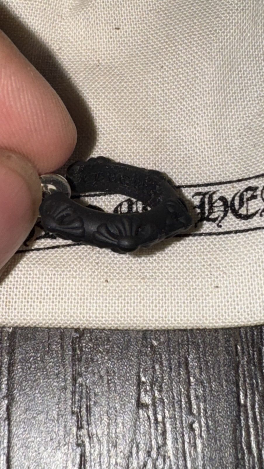 Chrome Hearts Chrome Hearts Silicon Earring Black Size ONE SIZE - 3 Thumbnail