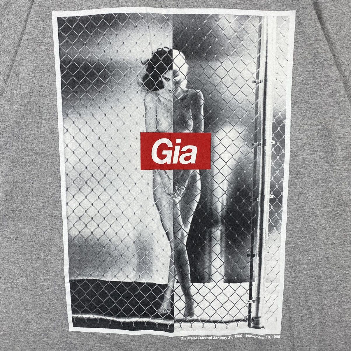 DISSIZIT! Gia Tシャツ　Gia Marie Carangi Rare!! Dissizit GIA MARIE CARANGI American Super Model