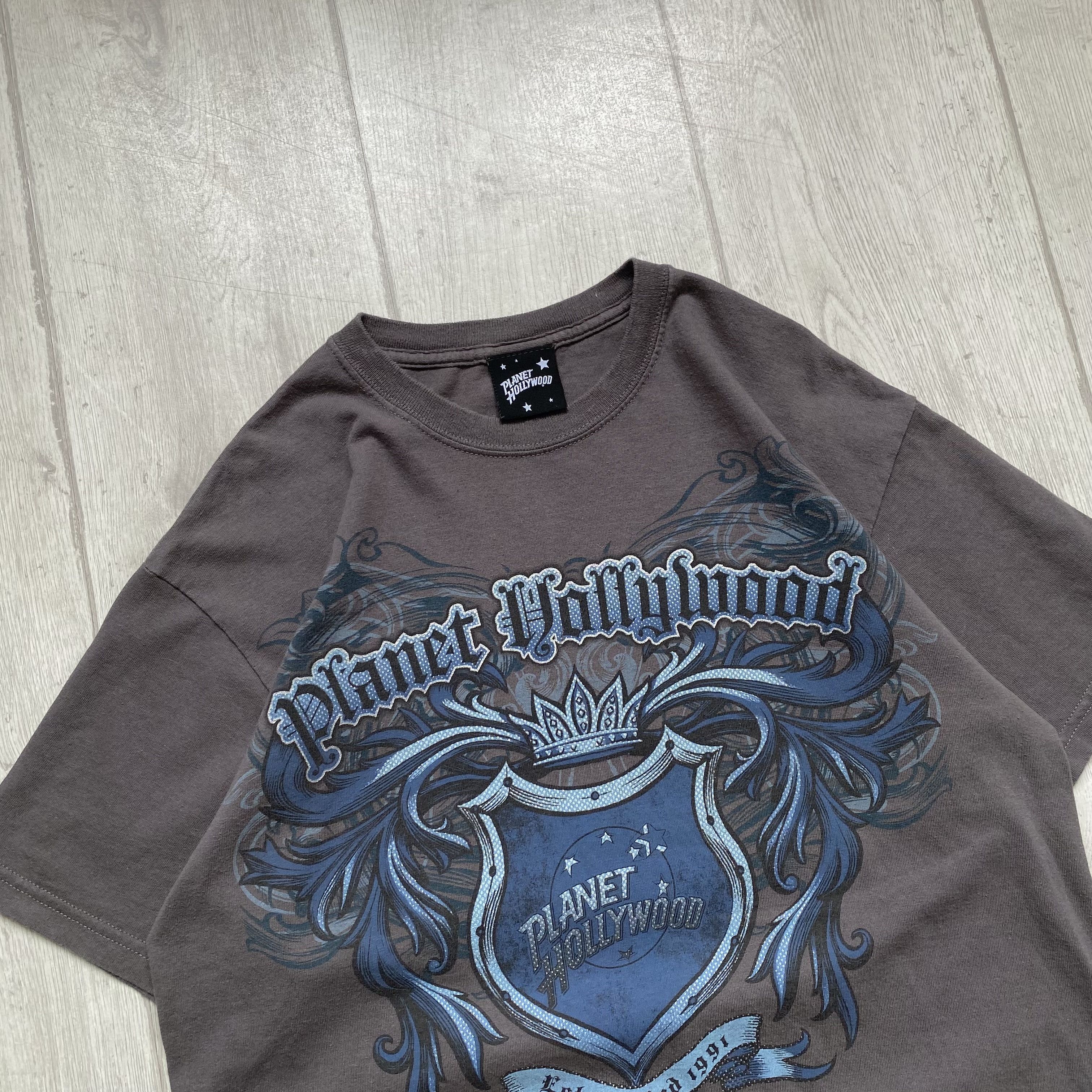 Affliction ⚜️Vintage 98s Affliction style Panet Hollywood Orlando Tee Size US M / EU 48-50 / 2 - 2 Thumbnail
