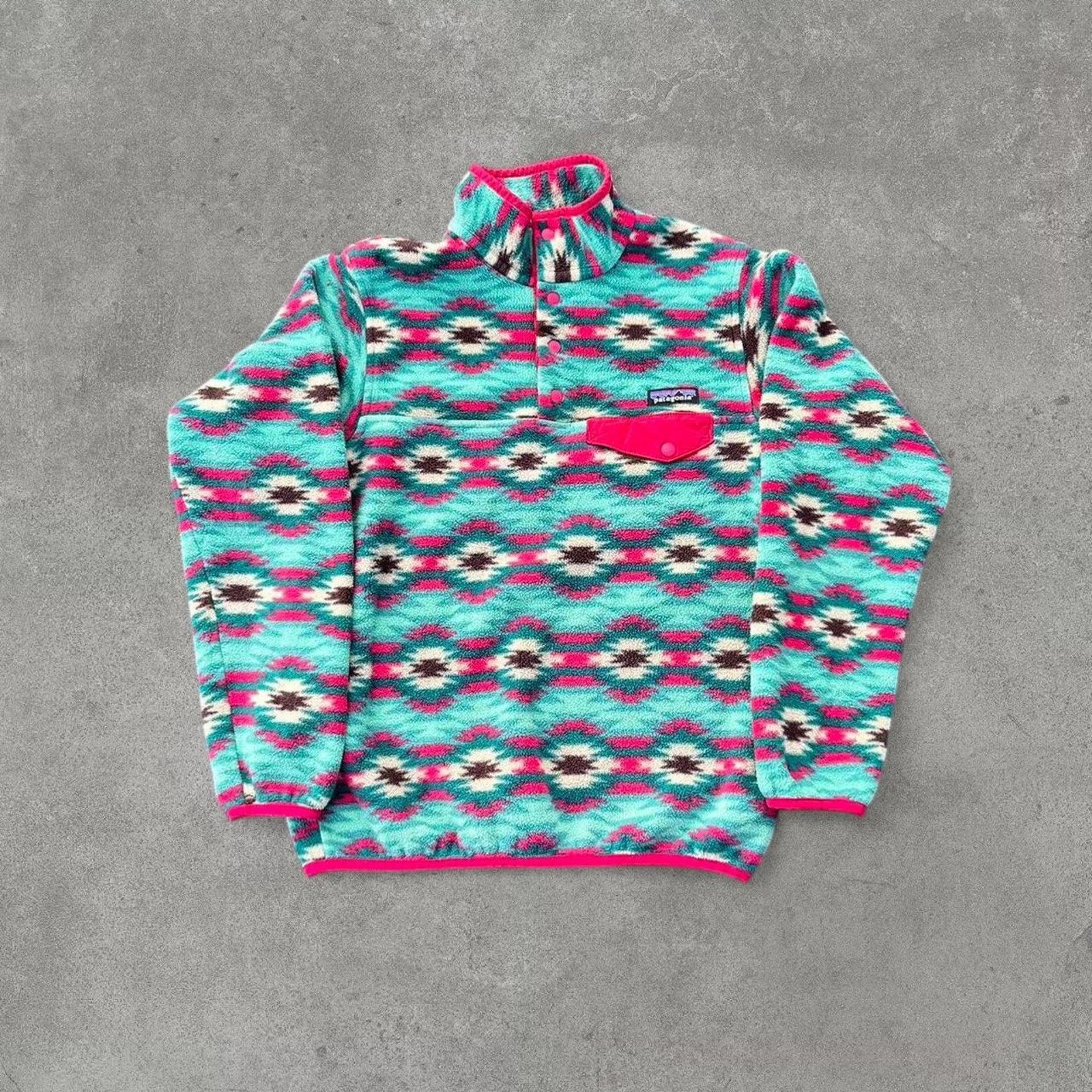 Patagonia × Vintage Vintage Y2K Patagonia Synchilla Fleece Pullover Sweatshirt Size US S / EU 44-46 / 1 - 1 Thumbnail