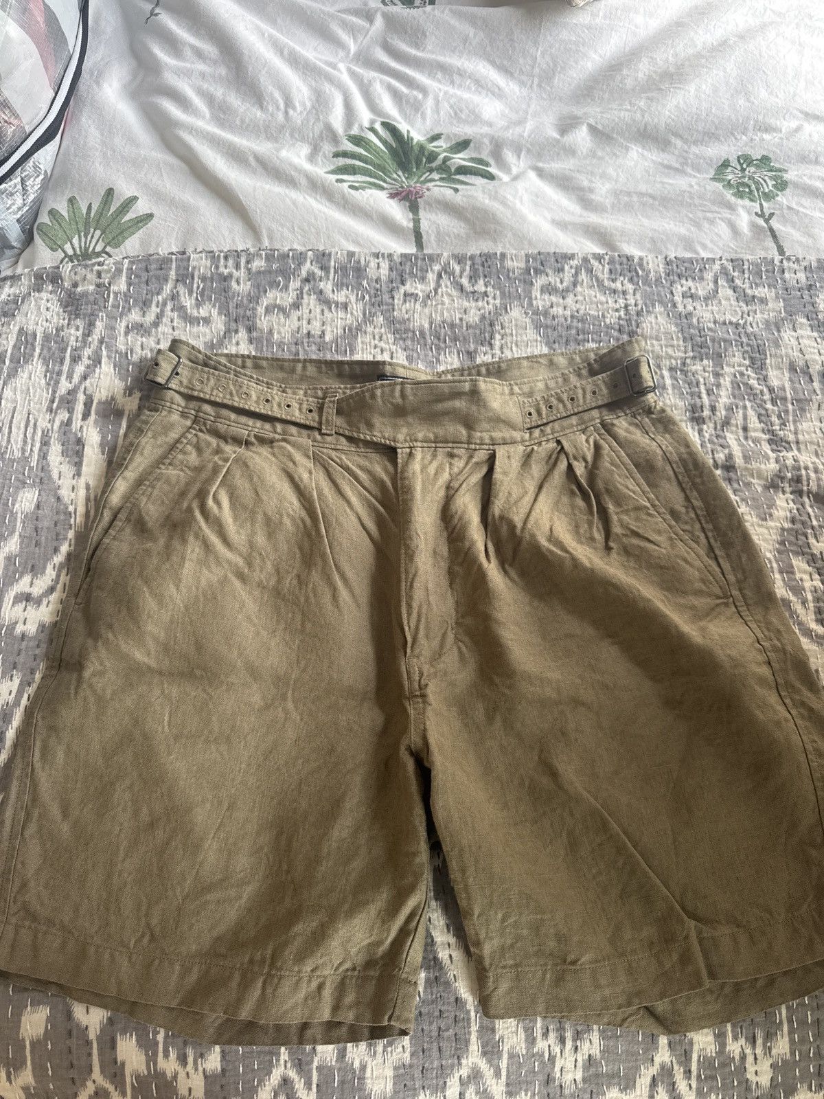 Todd Snyder Todd Snyder Linen Shorts Size US 30 / EU 46 - 1 Thumbnail