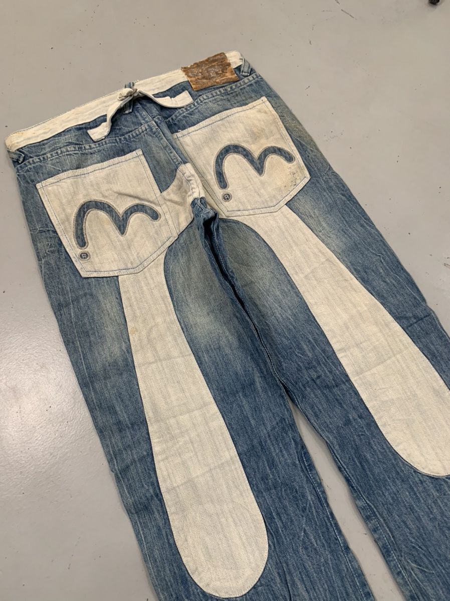 Japanese Brand Vintage Evisu inspired denim Size US 32 / EU 48 - 3 Thumbnail