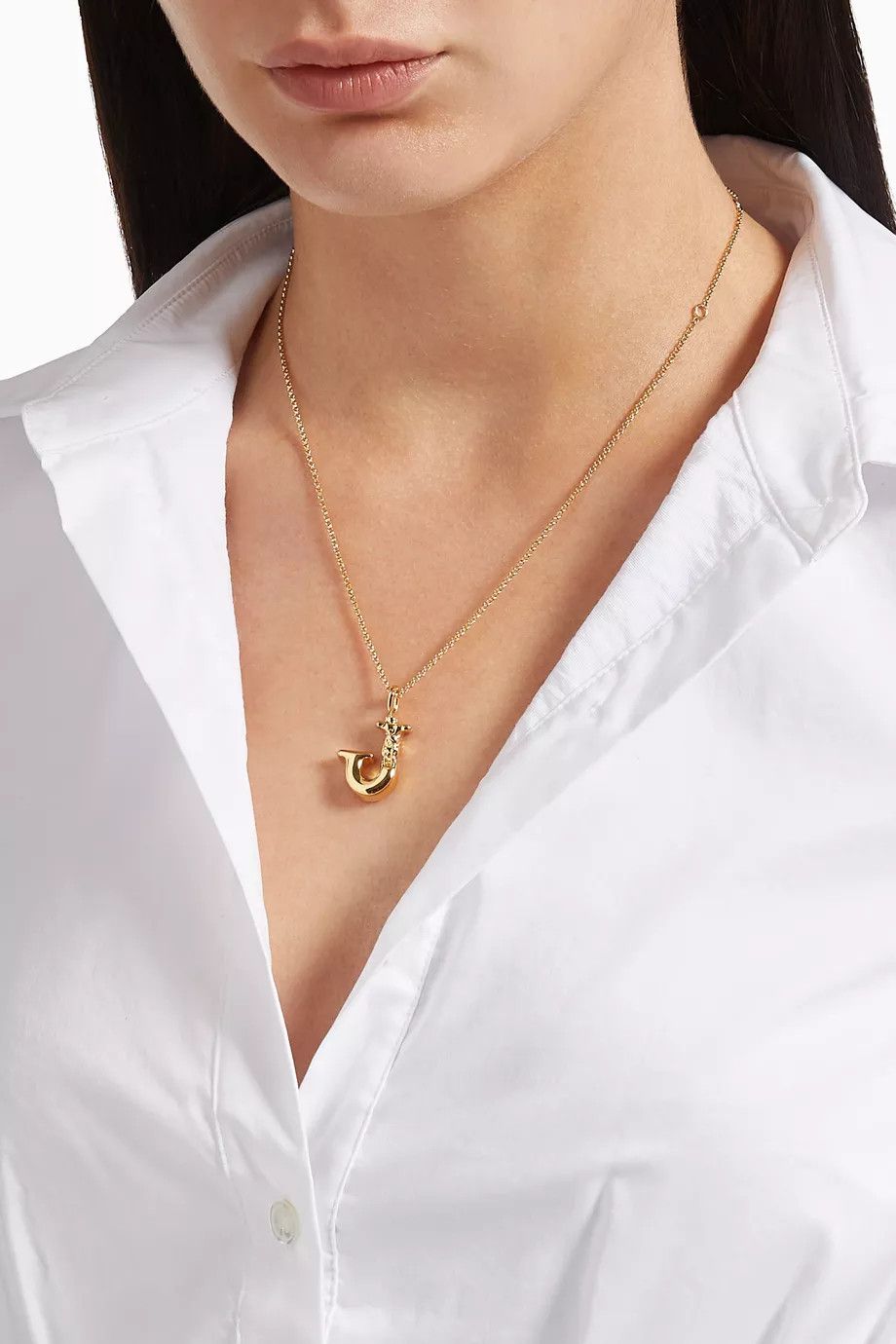 Chloe o1loc1c0425 Size: OS / Alphabet Necklace in Gold Size ONE SIZE - 2 Thumbnail