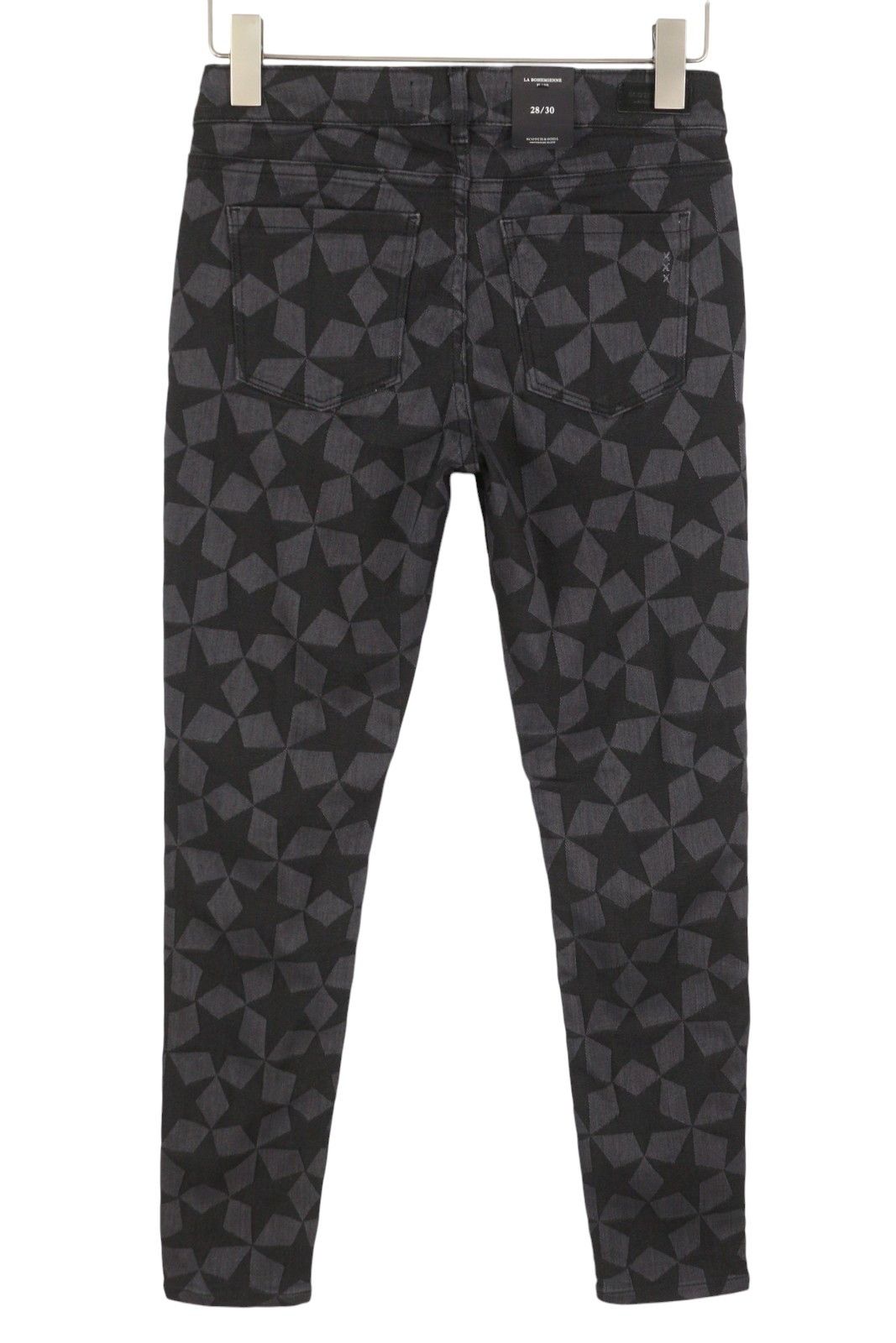 Scotch & Soda LA BOHEMIENNE W28/L30 Black Stars Mid Rise 91016 Size 28" / US 6 / IT 42 - 4 Thumbnail