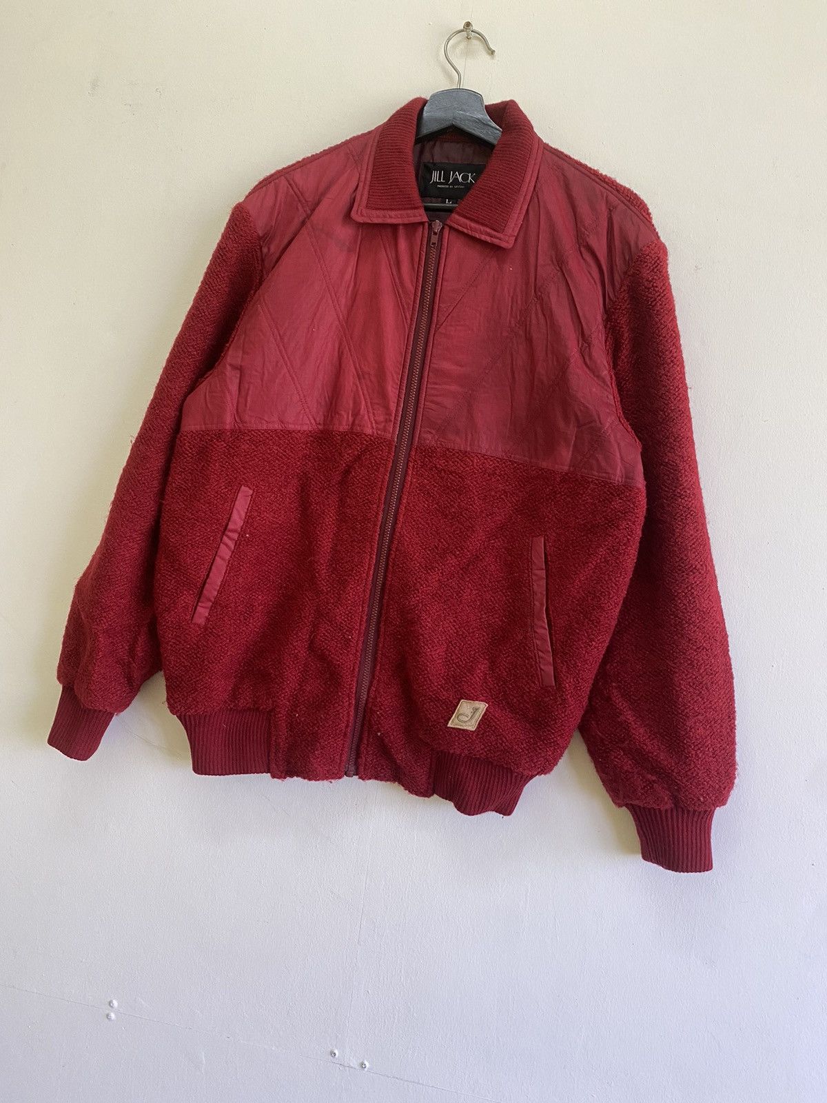 Japanese Brand × Vintage Vintage 80s Jill Jack Knit Bikers Jacket Size US L / EU 52-54 / 3 - 5 Thumbnail