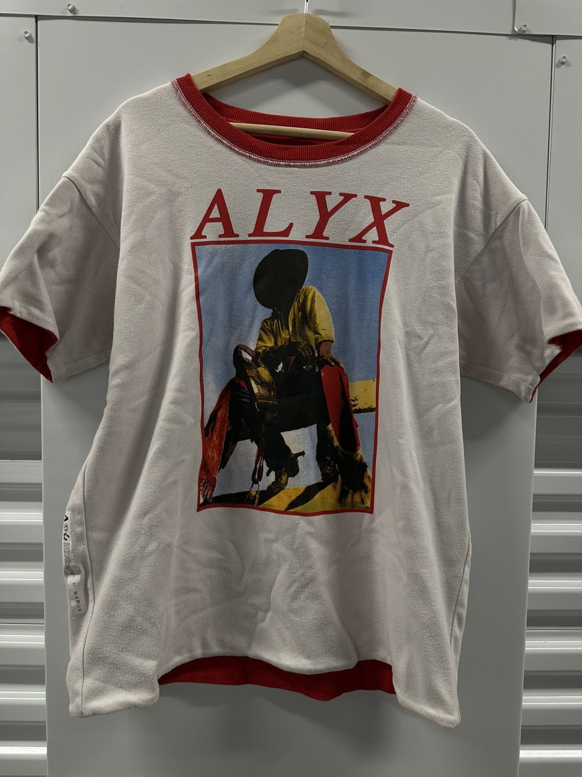 Alyx Alyx Reversable Cowboy Western tee White / Red Size US XL / EU 56 / 4 - 1 Thumbnail