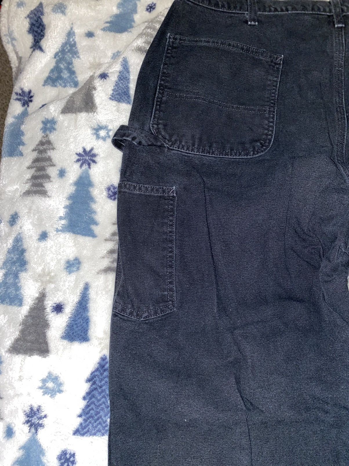 Carhartt × Nike × Vintage 40/30 Black Carhartt jeans Size US 40 / EU 56 - 5 Thumbnail