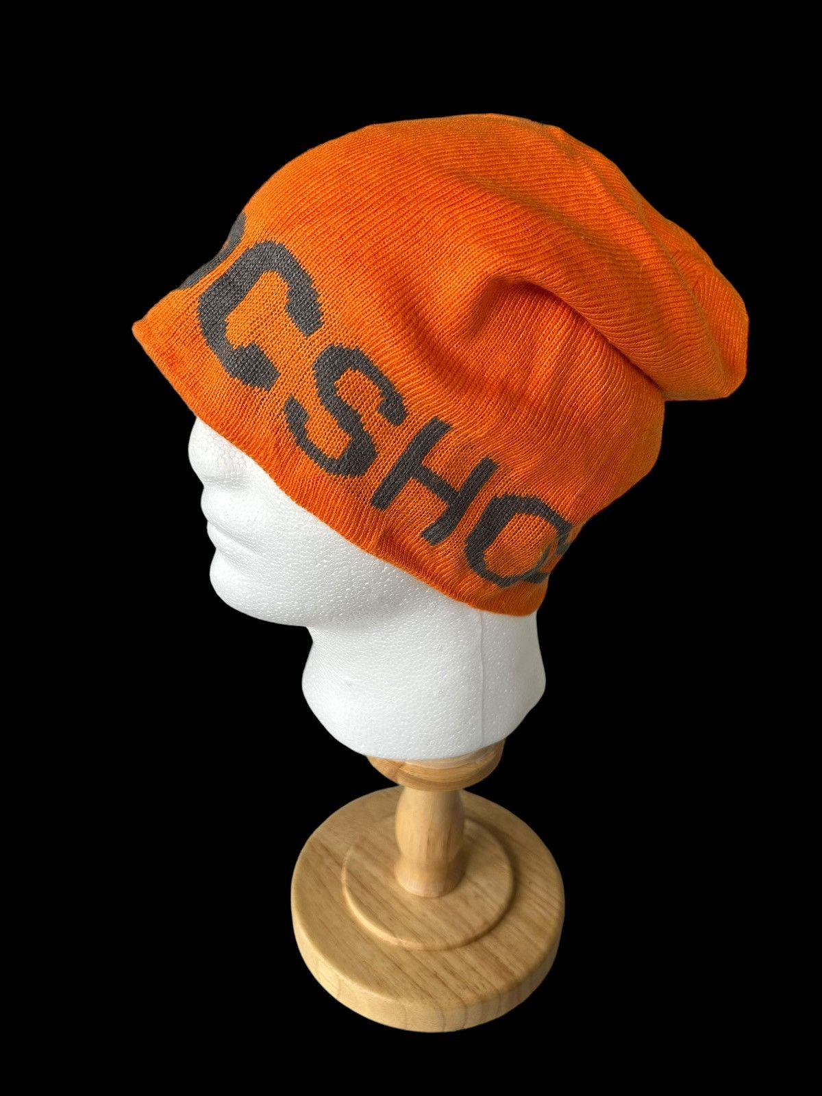 Japanese Brand × Vintage DcShoe Usa Big Logo Orange Beanie Hats snowcap Size ONE SIZE - 6 Thumbnail