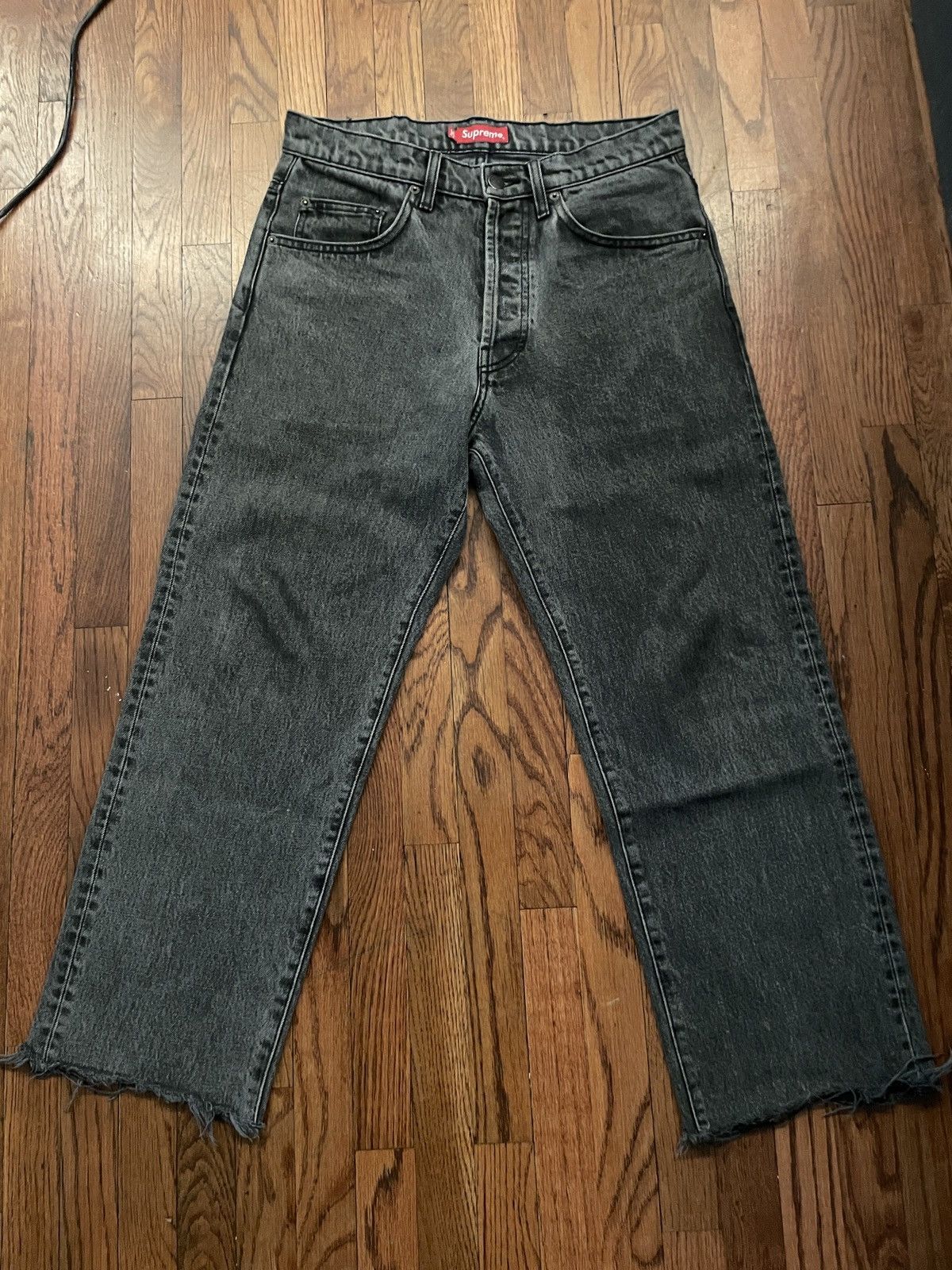 Supreme Supreme fall/winter 2019 washed regular jeans | Grailed