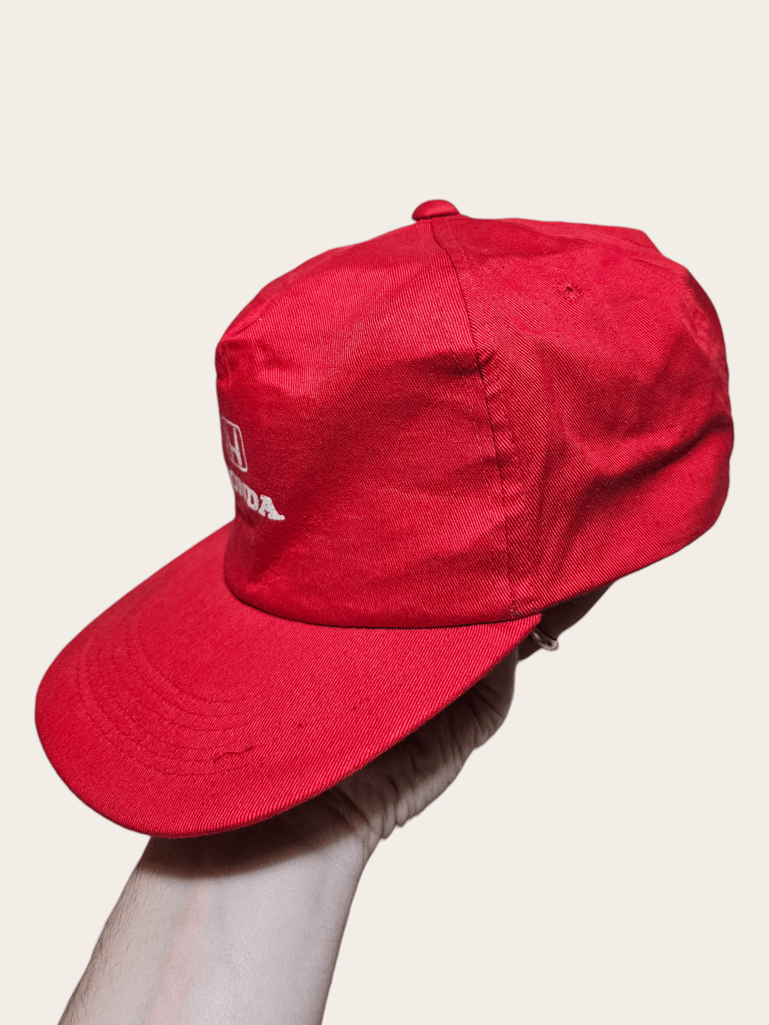 Honda Honda 90's Logo Spell Out Hat Size ONE SIZE - 3 Thumbnail