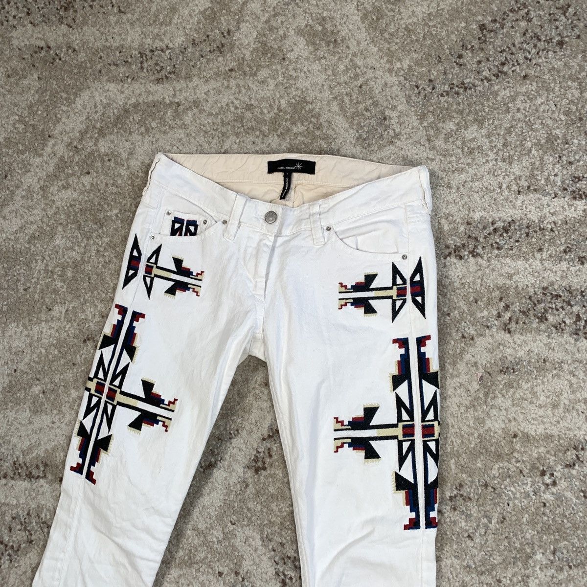 Isabel Marant Isabel Marant Aztec Jeans Size 26" / US 2 / IT 38 - 5 Thumbnail