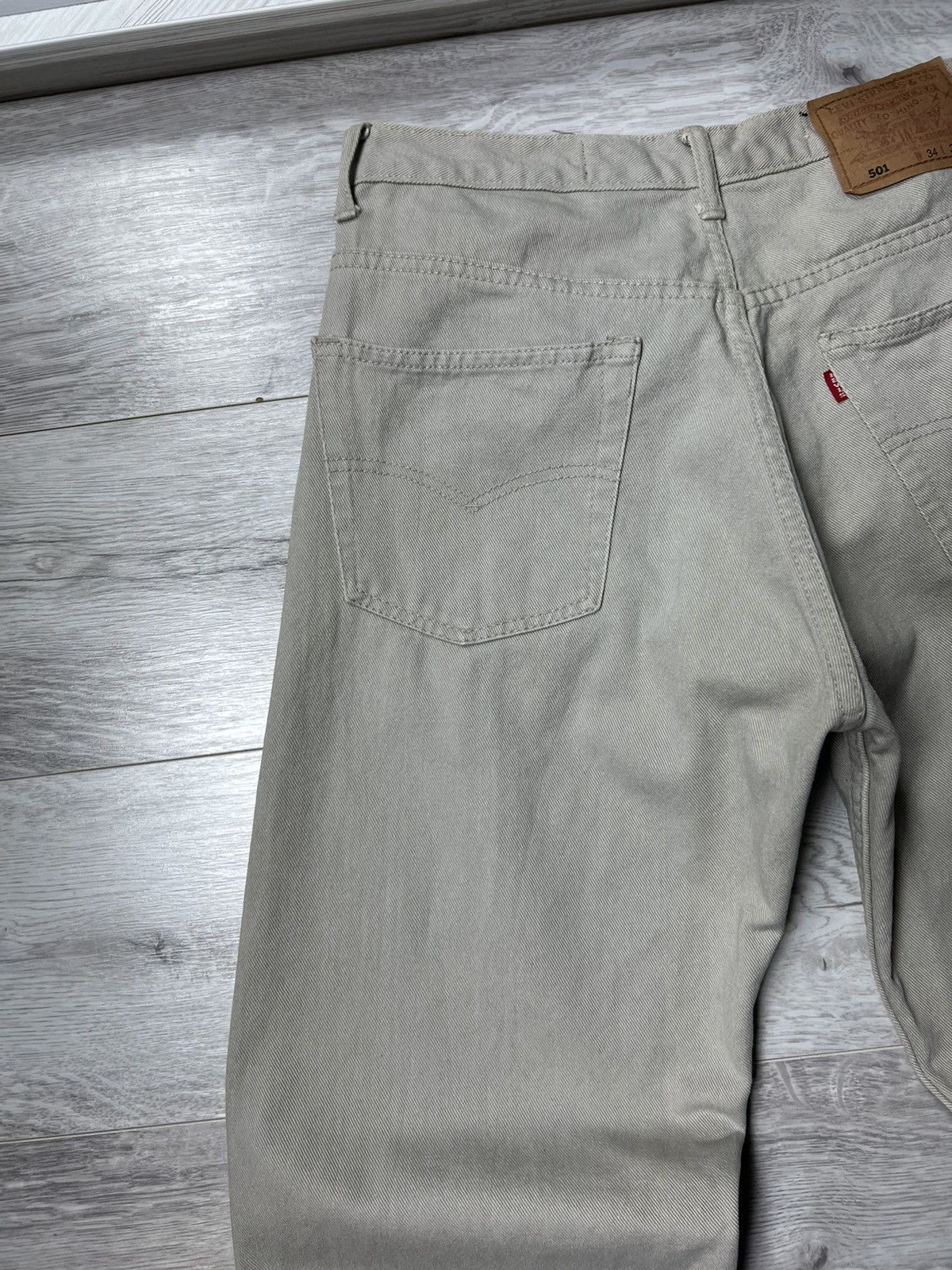 Levi's Rare 90s Vintage Levis 501 Big E Jeans Denim Pants Size US 34 / EU 50 - 9 Thumbnail