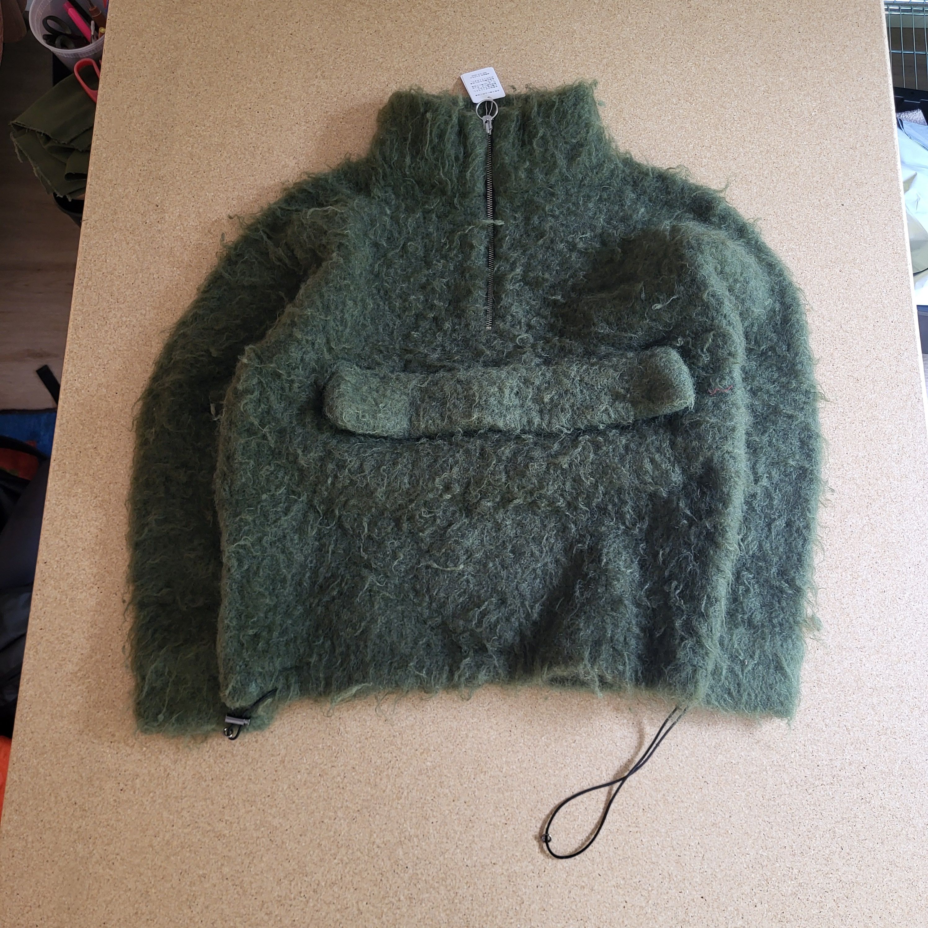 Kapital Kapital Green Mohair Pullover Sweater Size US S / EU 44-46 / 1 - 1 Thumbnail