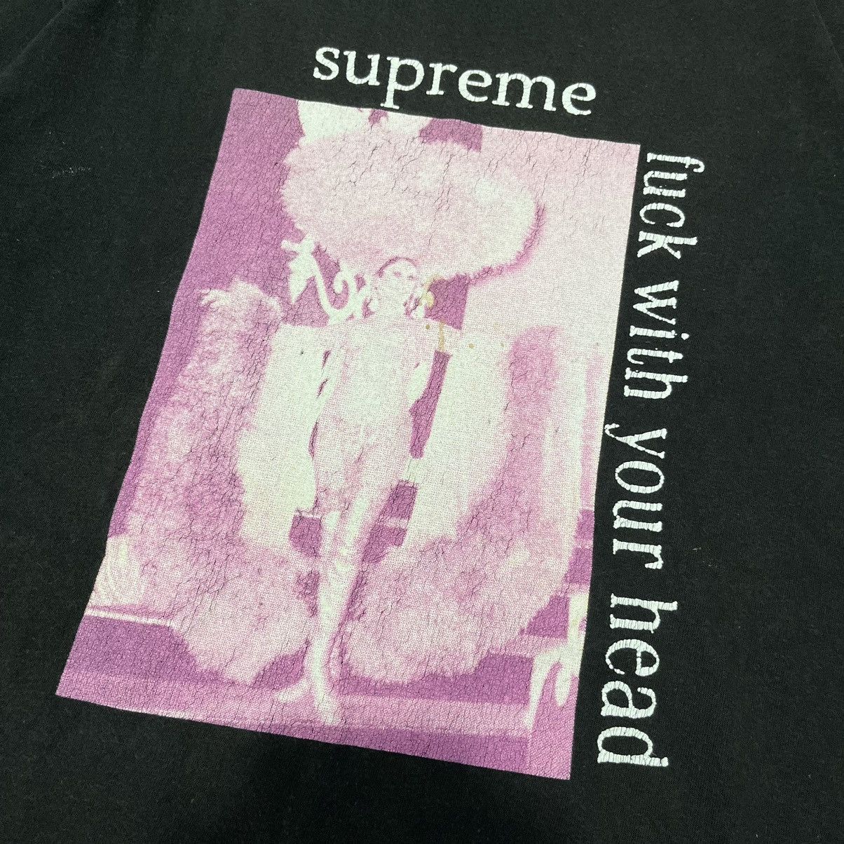 Supreme Supreme Tee Fuck Your Head FW17T16 Size US M / EU 48-50 / 2 - 3 Thumbnail