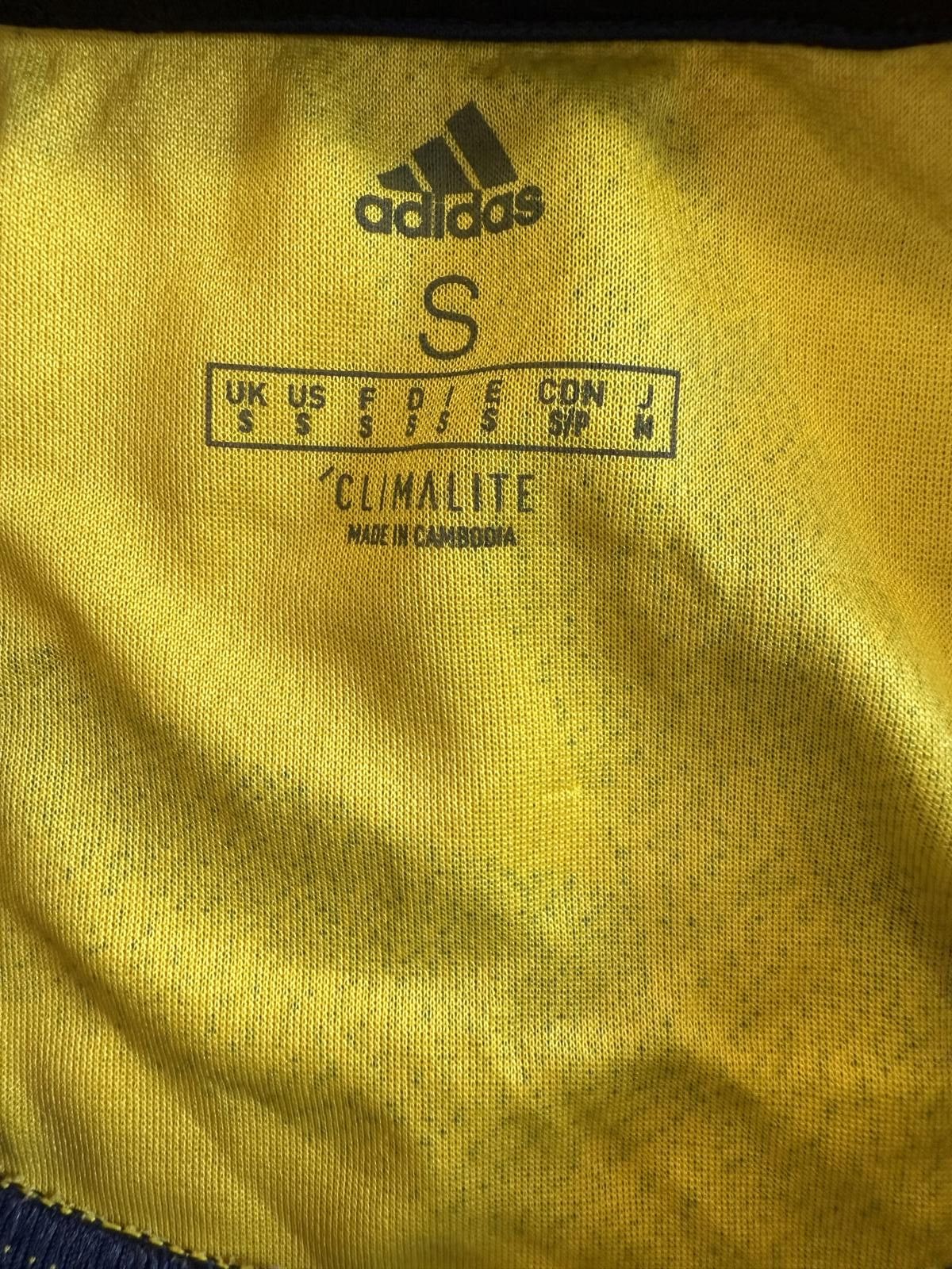 Adidas Arsenal Yellow Climalite Men's Soccer Jersey Size S Size US S / EU 44-46 / 1 - 2 Thumbnail