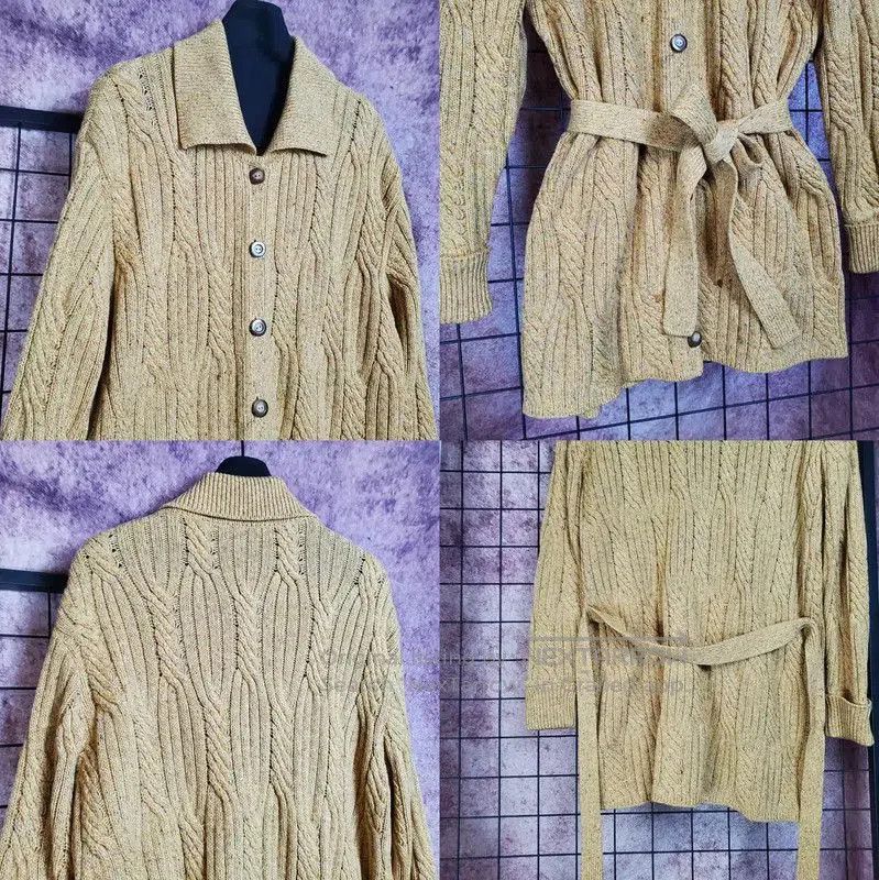 Dior Dior Brown Wool Blend Long Cardigan . Size M / US 6-8 / IT 42-44 - 3 Thumbnail