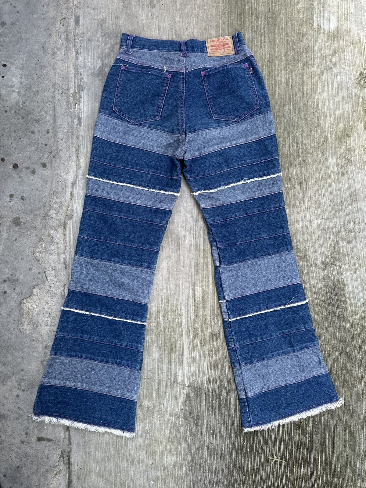 If Six Was Nine × Japanese Brand × Le Grande Bleu (L.G.B.) Inspired Kinky Hysteric Glamour Denim Jeans Size 26" / US 2 / IT 38 - 2 Thumbnail