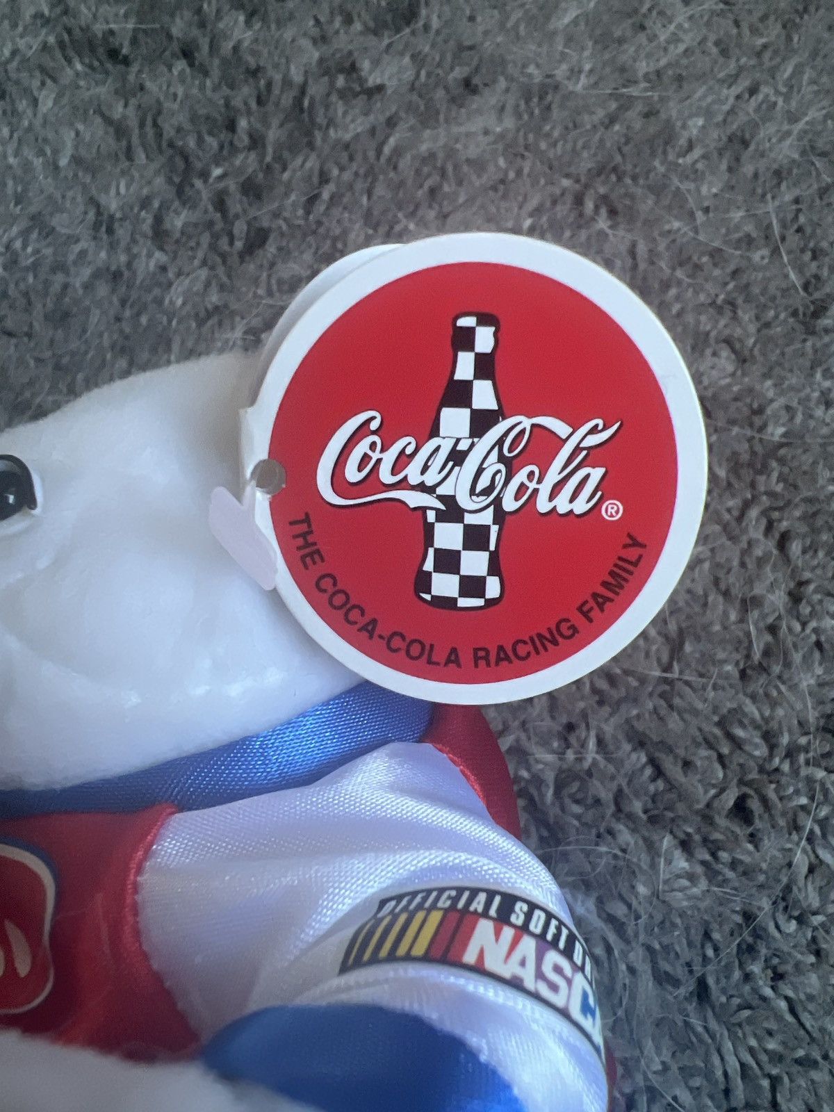 Coca Cola 1999 Coca-Cola NASCAR Dale Jarrett Plush Size ONE SIZE - 4 Thumbnail