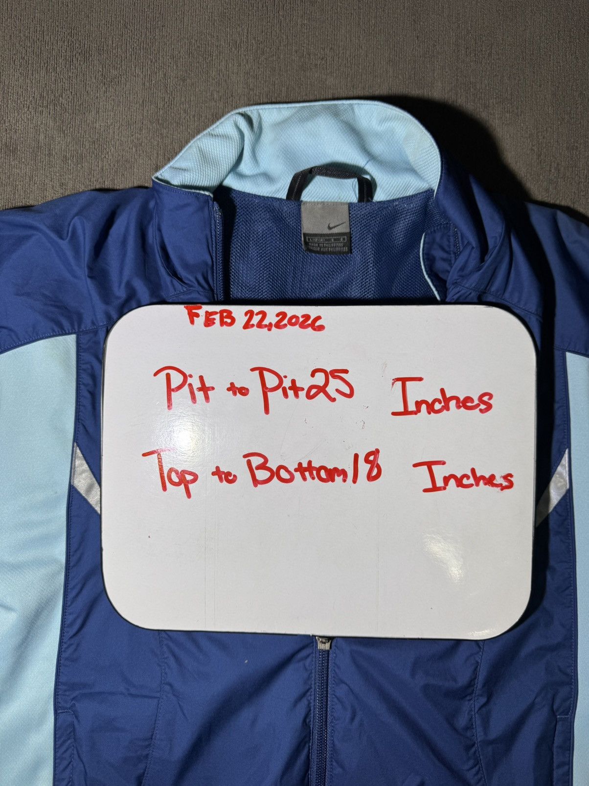 Nike vintage Nike windbreaker Size L / US 10 / IT 46 - 4 Thumbnail