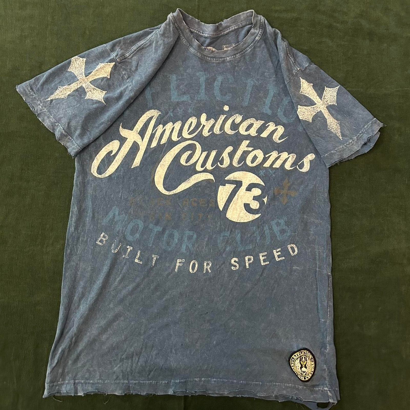 Affliction Affliction distressed graphic tee Size US M / EU 48-50 / 2 - 4 Thumbnail