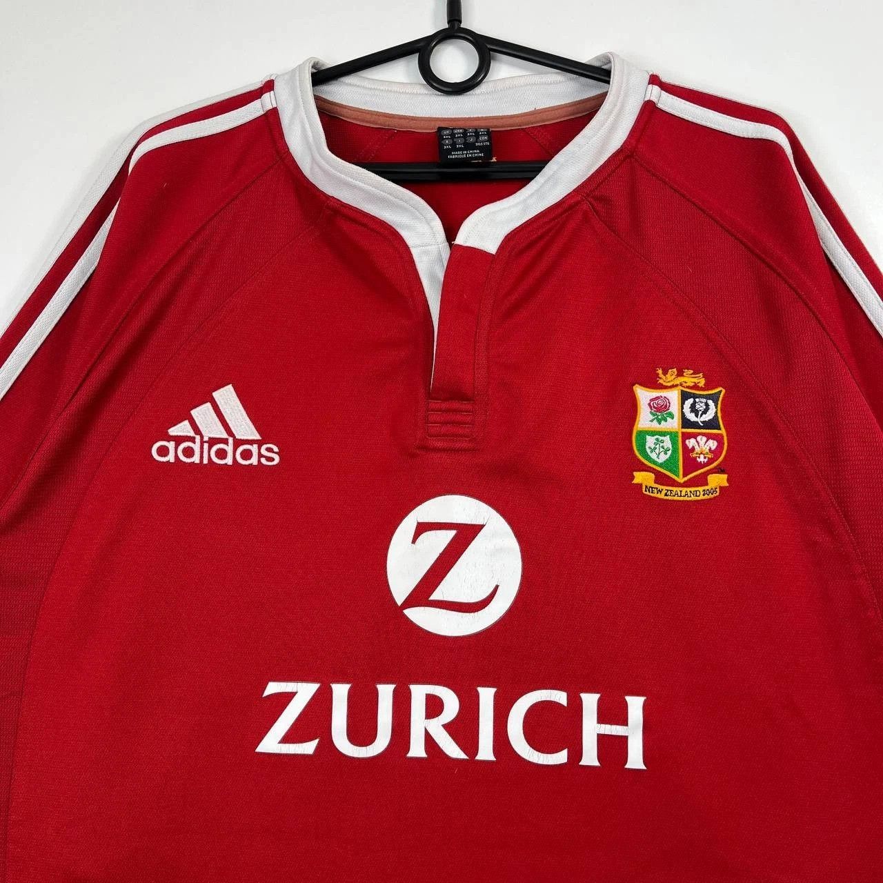 Adidas Adidas British Irish Lions 2005 New Zealand Rugby Zurich 3XL Size US XXL / EU 58 / 5 - 2 Thumbnail