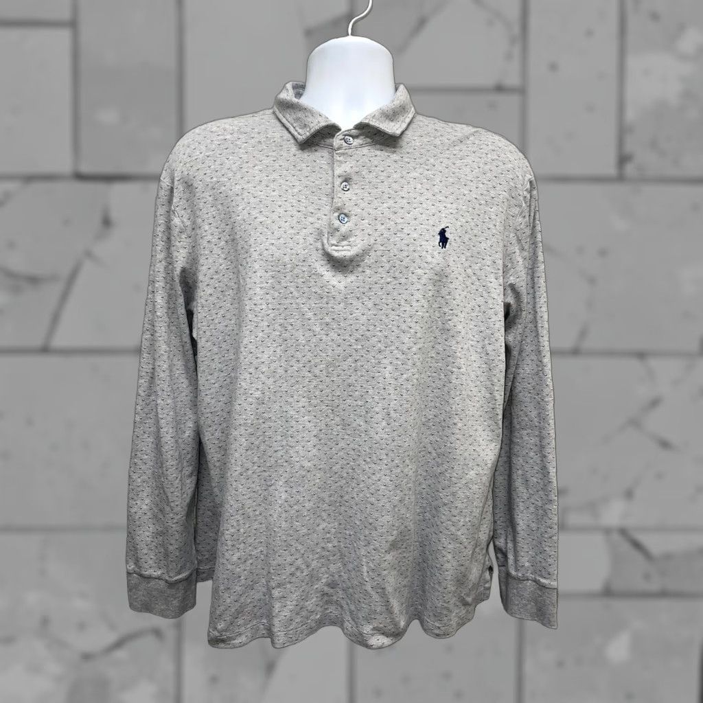 Polo Ralph Lauren Polo Ralph Lauren Polo Slim Fit Grey Golf Polo Mens XL Gray Slimming Golf Polo Custom Slim Fit Mens XL Size US XL / EU 56 / 4 - 1 Thumbnail
