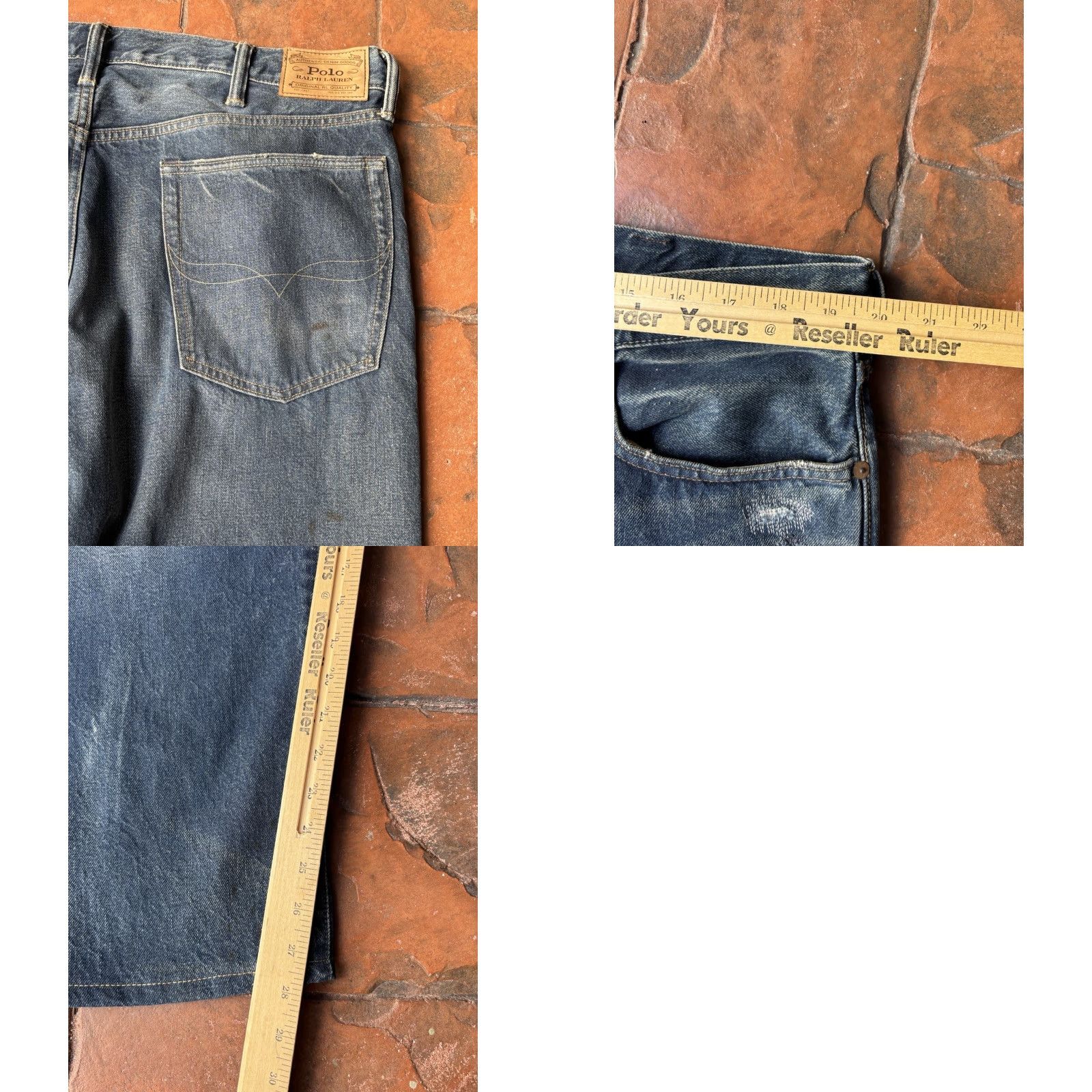 Polo Ralph Lauren VINTAGE Polo Ralph Lauren Classic Fit 1967 Jeans Mens 38x32 Blue Denim 5-Pocket Size US M / EU 48-50 / 2 - 9 Thumbnail