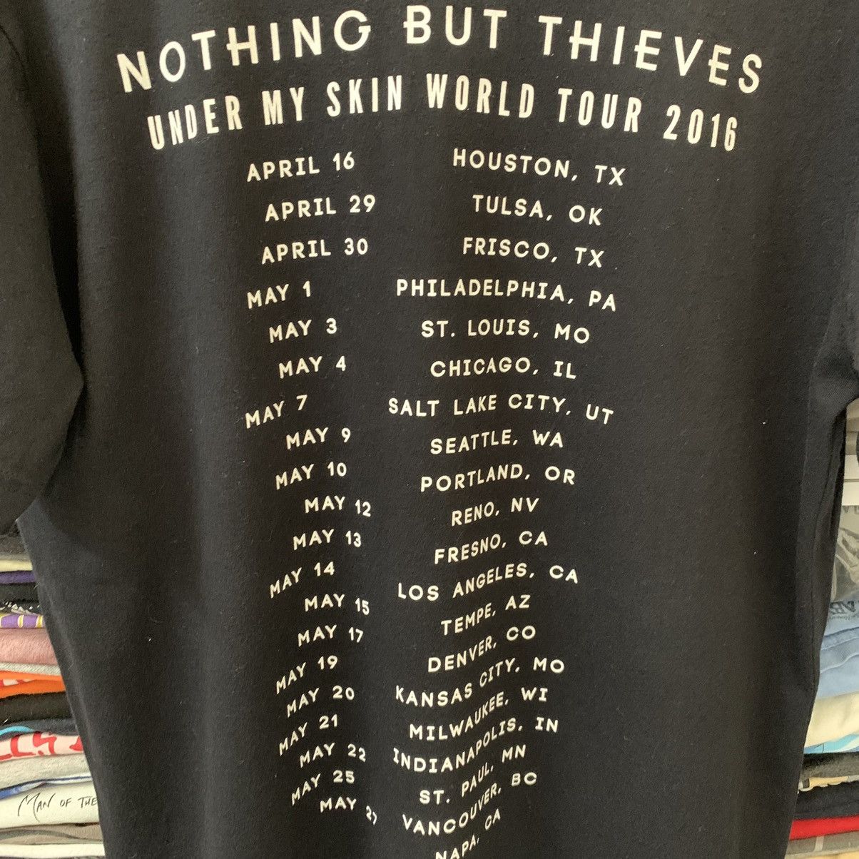 Band Tees NOTHING BUT THIEVES BAND TEE Size US M / EU 48-50 / 2 - 5 Thumbnail