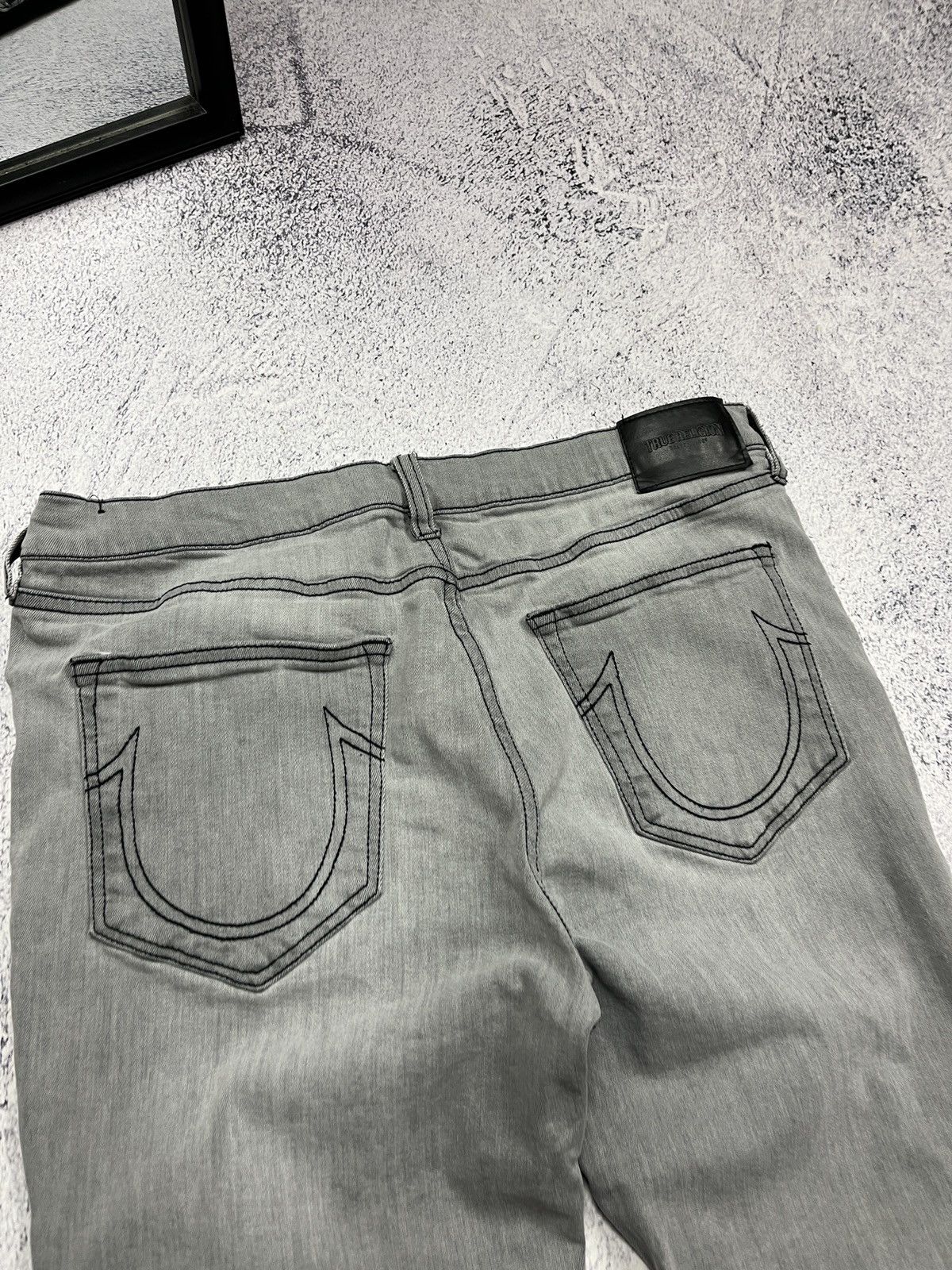 Japanese Brand × True Religion True Religion Rocco Distressed Relaxed Skinny Jeans Y2k Rare Size US 34 / EU 50 - 13 Thumbnail