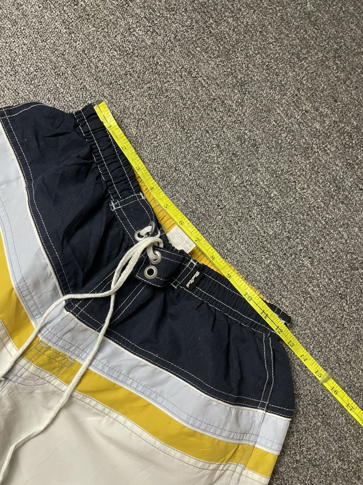 Japanese Brand × Vintage Blue Nails Classic Style Brand Beach Shorts (111) Size US 26 / EU 42 - 4 Thumbnail