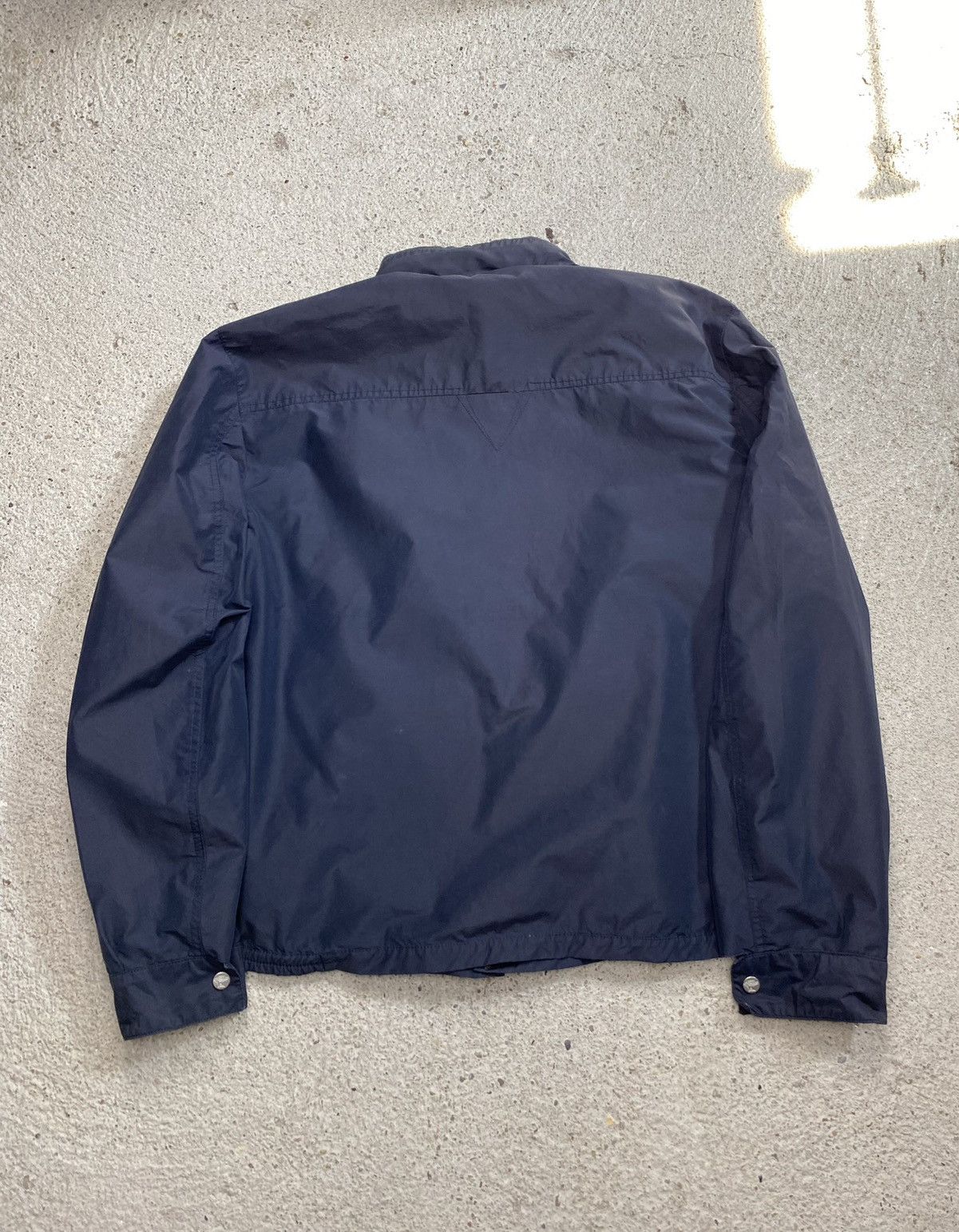 Versace Vintage versace sport windbreaker bomber jacket navy Size US L / EU 52-54 / 3 - 10 Thumbnail