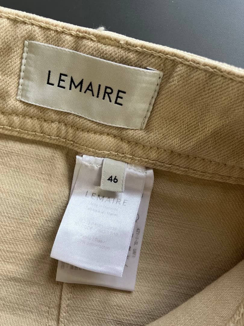 Lemaire LEMAIRE Pocket Design Denim Pants Ivory 46 Size US 29 - 6 Thumbnail