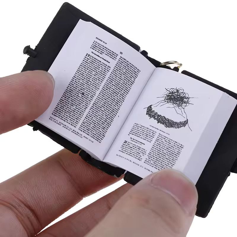 Other Classic Mini Holy Bible Keychain Size ONE SIZE - 9 Thumbnail