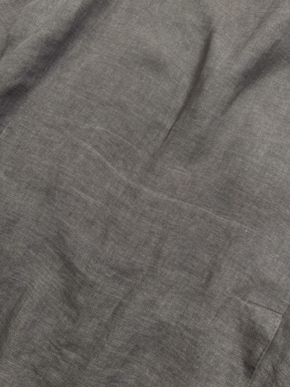 Lardini Size 54 Regular Brown Linen Double Breasted Luxury Suit Size 54R - 7 Thumbnail