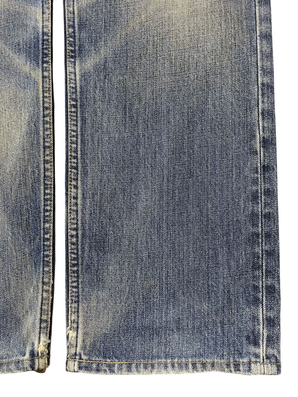 Levi's Vintage 90s Levis 505 Mud Faded Wash Ripped Loose Jeans Size US 34 / EU 50 - 8 Thumbnail