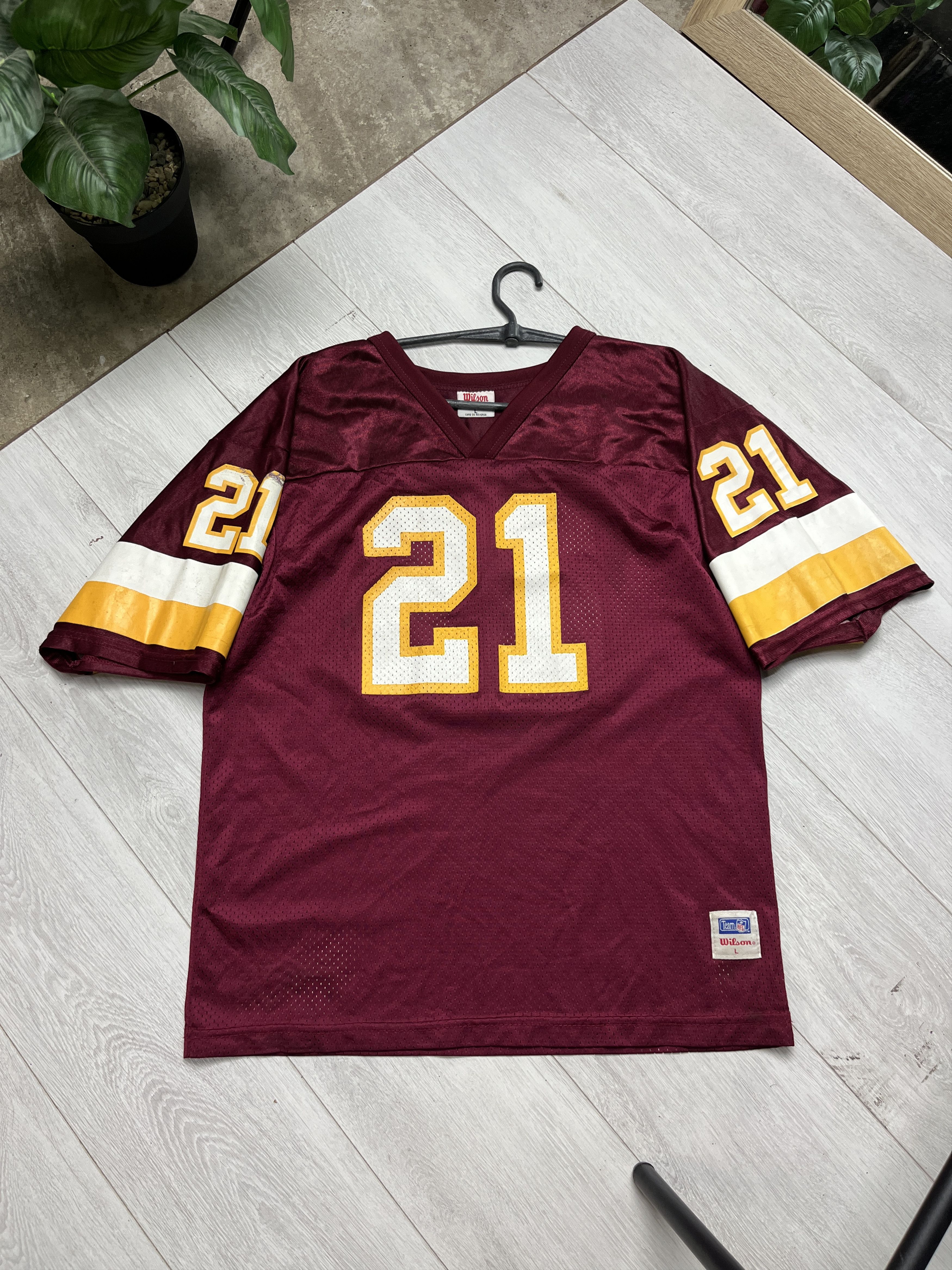 Other 1990s WILSON WASHINGTON REDSKINS TERRY ALLEN JERSEY - 821 Size US L / EU 52-54 / 3 - 3 Thumbnail
