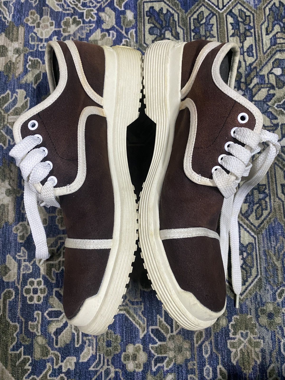 GU × Maison MIHARA YASUHIRO Miharayasuhiro 333538 Canvas Shoes Size US 10 / EU 43 - 8 Thumbnail